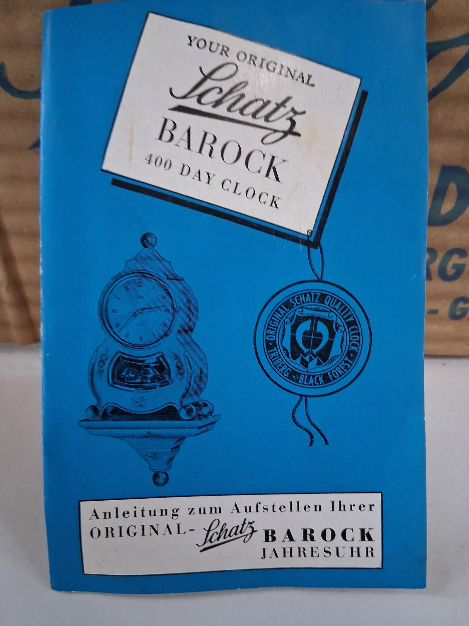 Schatz Barock 400-Day Clock w/ Bracket - 5