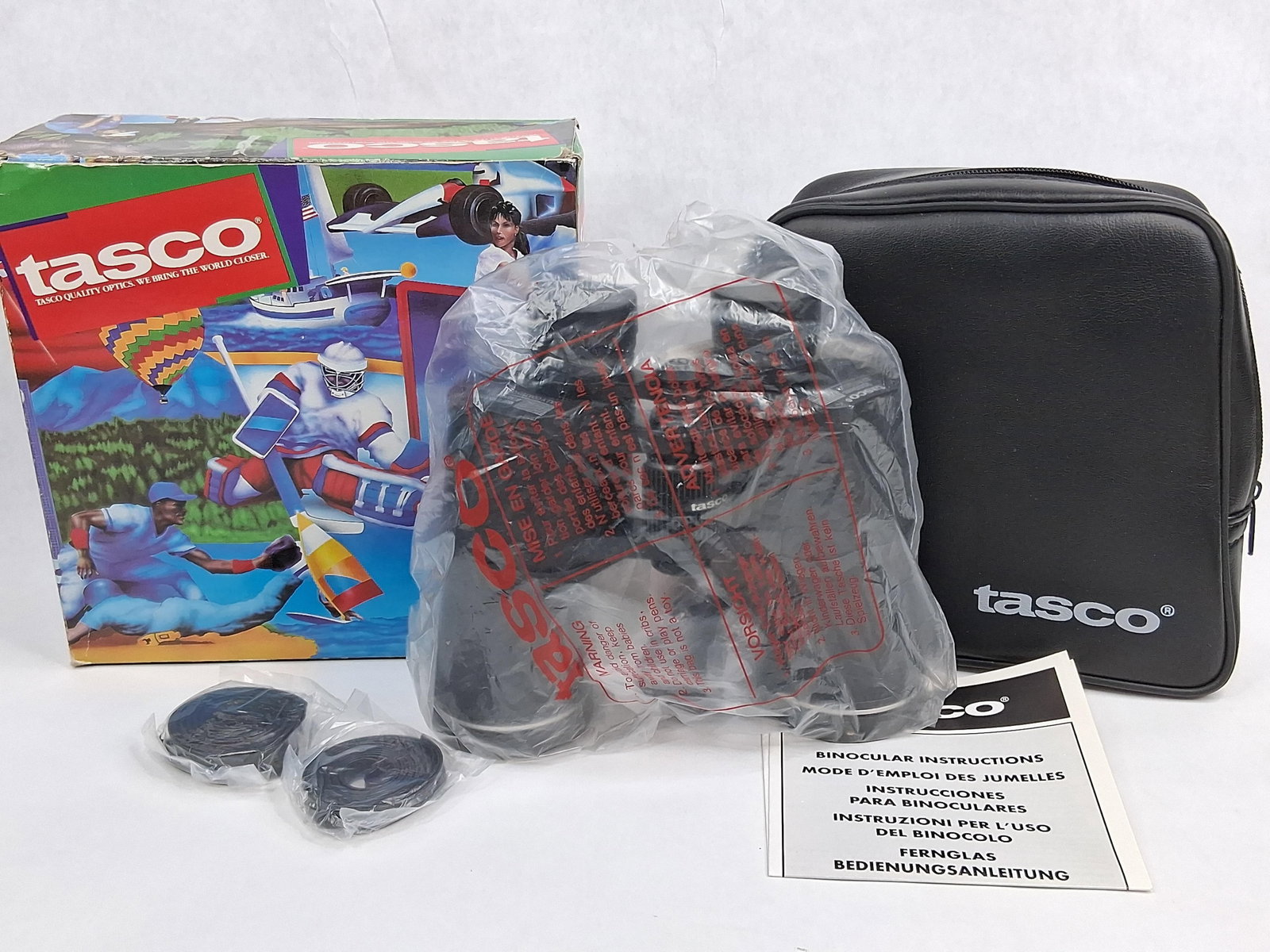 Tasco 20x50mm Zip Focus Binoculars, Box (1 of 4)