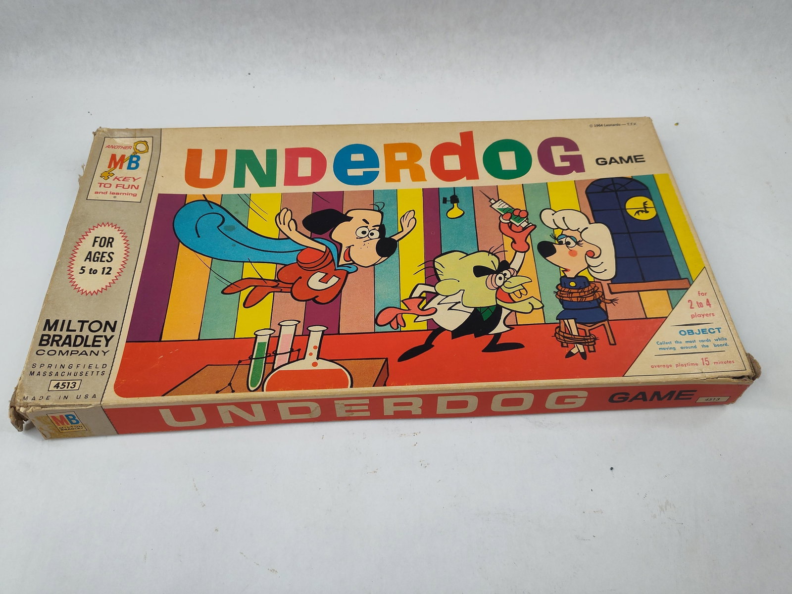 Milton Bradley Underdog Board Game 1964 (1 of 3)