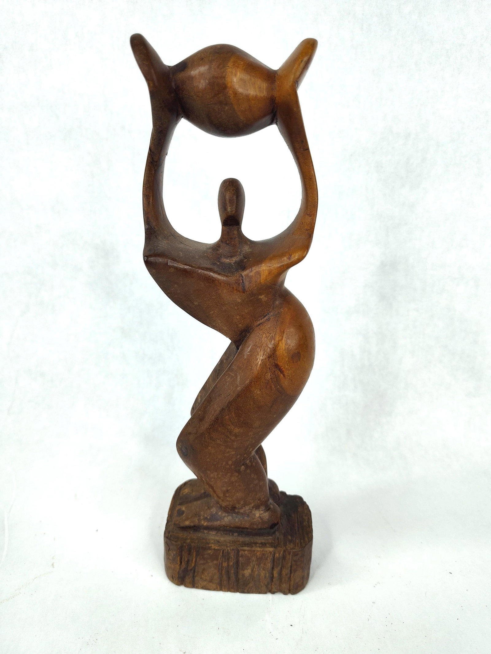 Modernist Wood Abstract Sculpture (1 of 6)