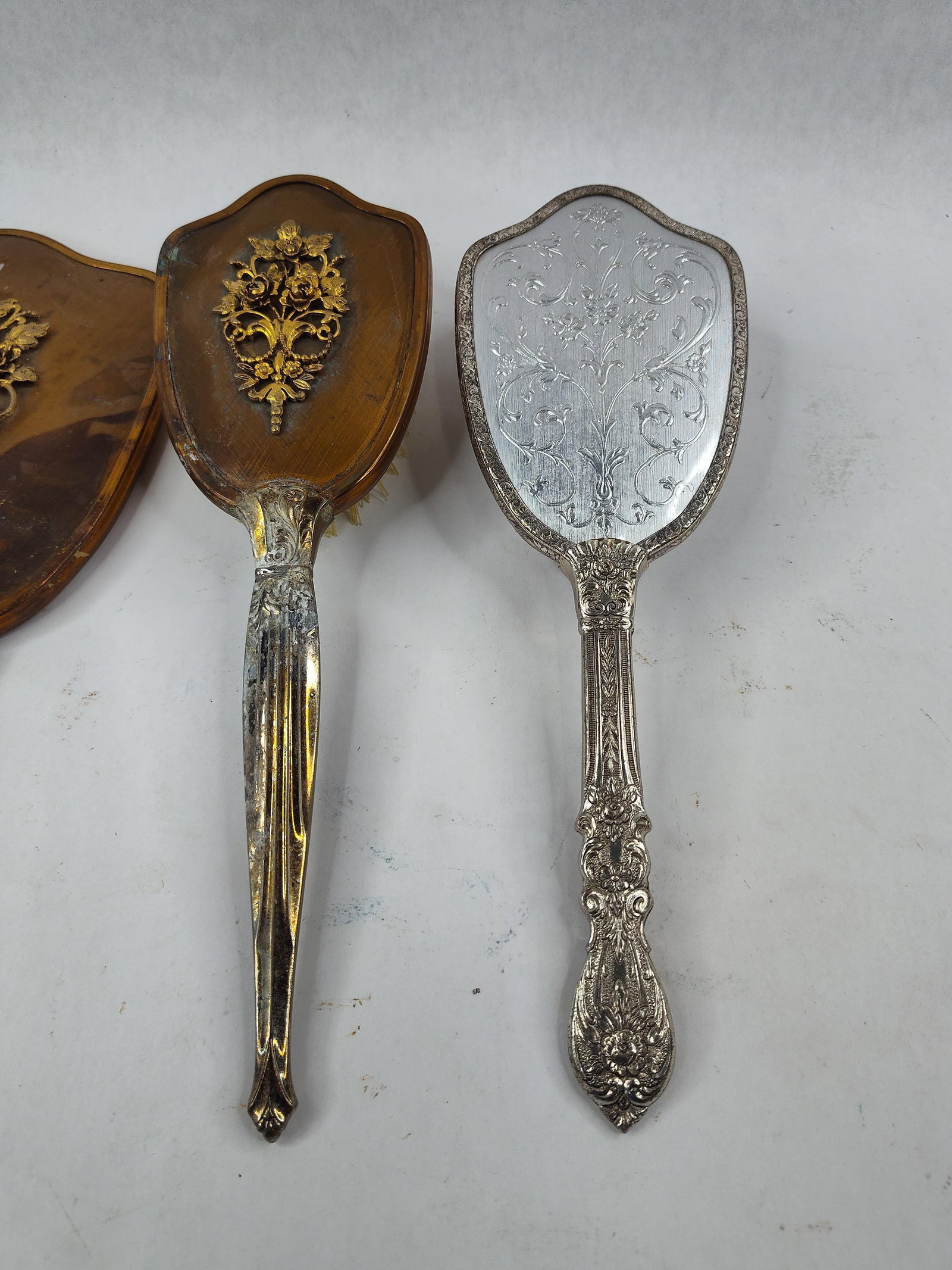 Vtg Hollywood Regency Vanity Access - 2