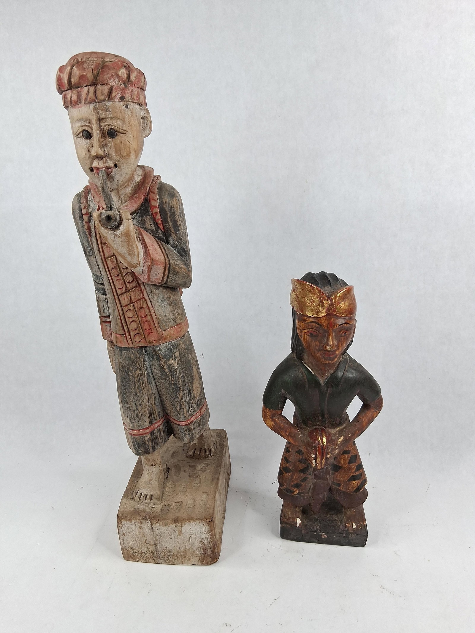 **Southeast Asian Polychrome Wood (1 of 6)