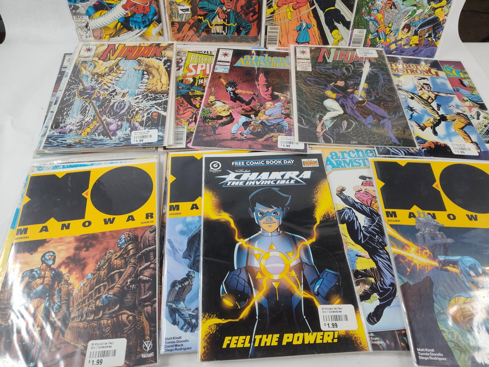 Marvel, DC & Valiant Comic Books - 7