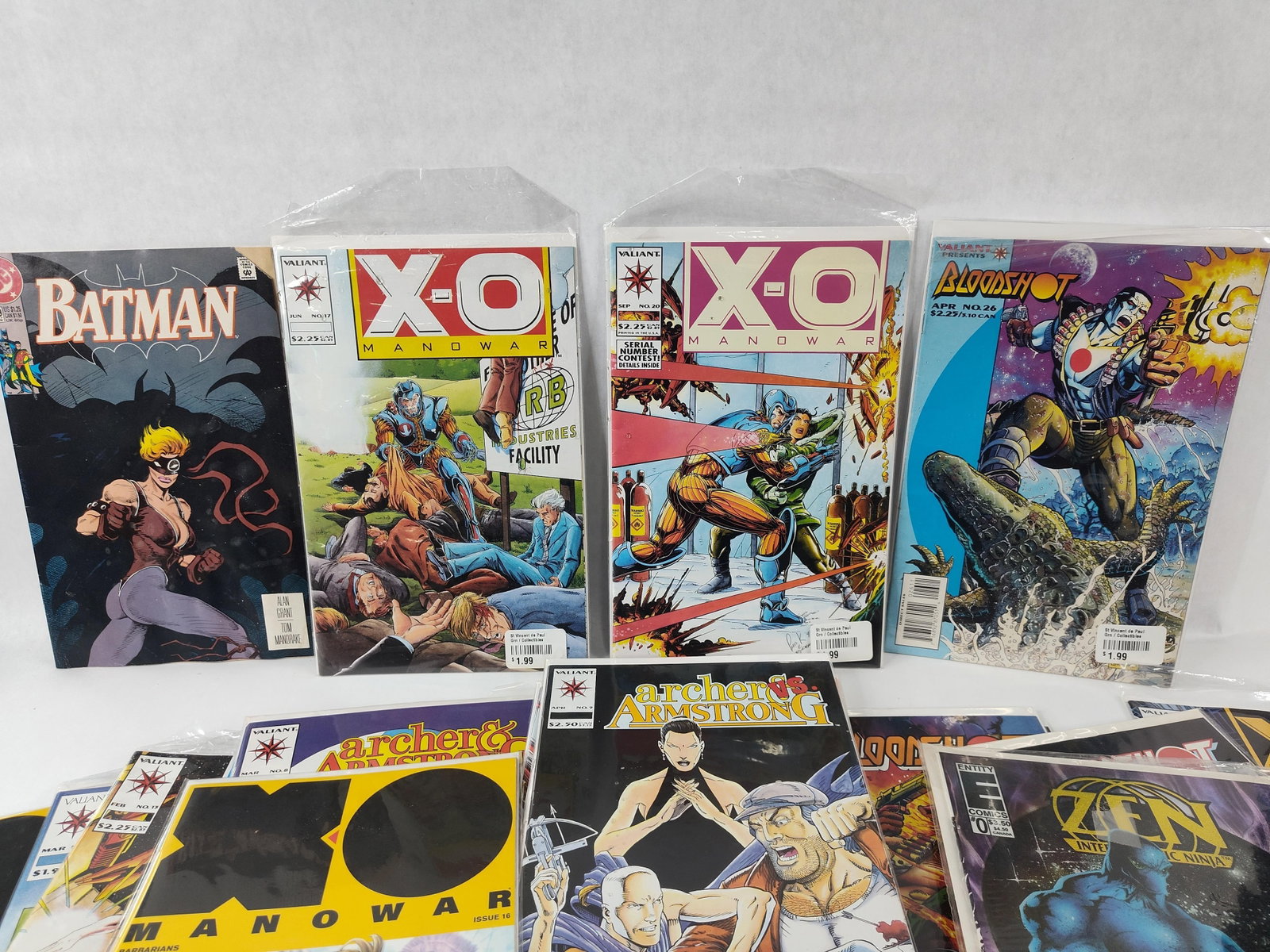 30 DC, Valiant & Entity Comic Books - 2