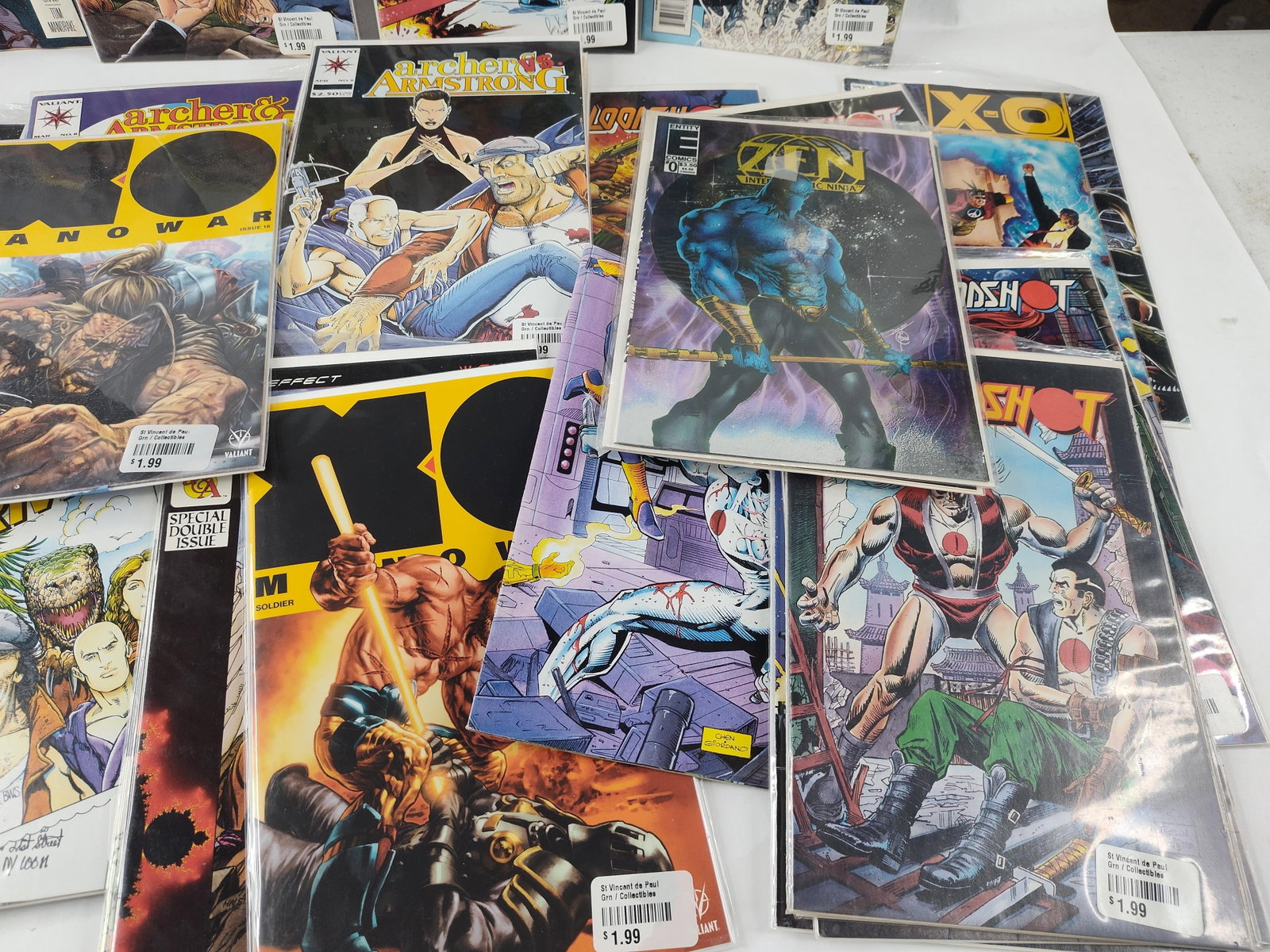 30 DC, Valiant & Entity Comic Books - 4
