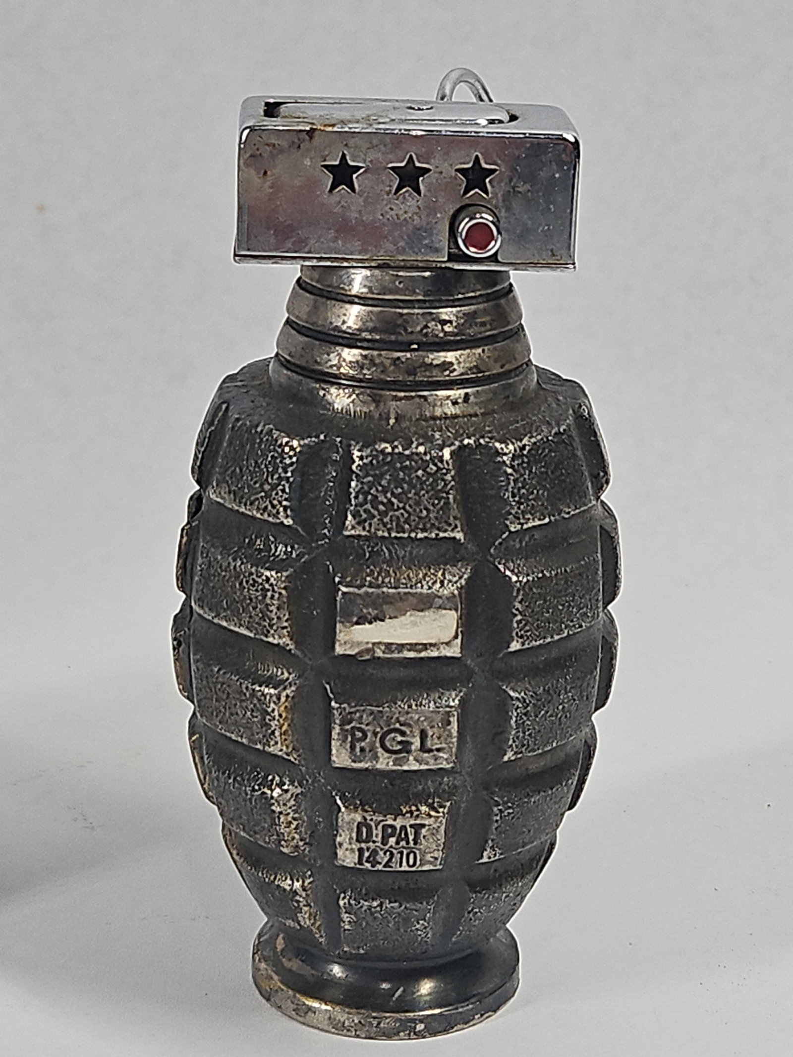 3 P.G.L. Hand Grenade Table Lighters - 2