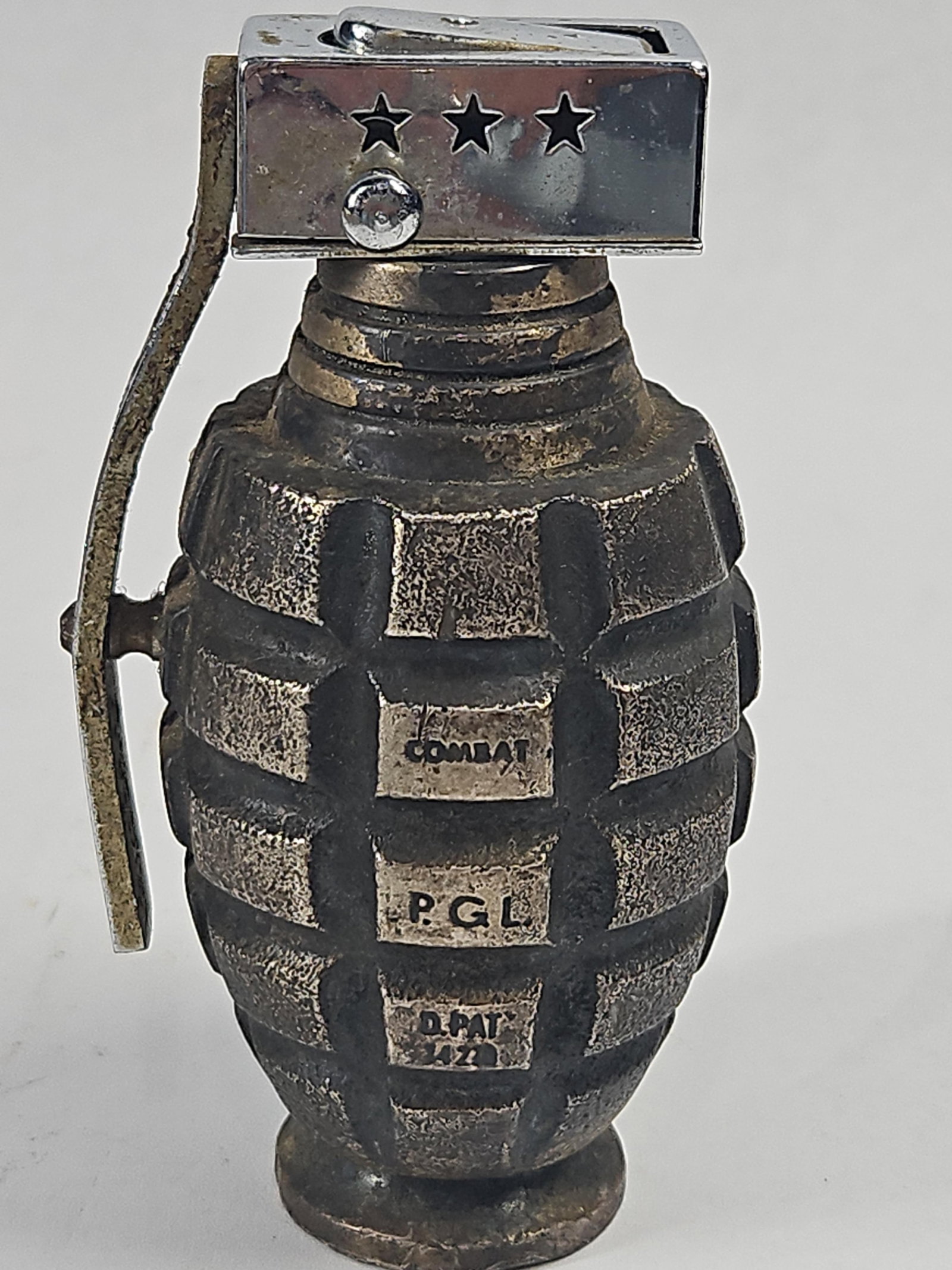 3 P.G.L. Hand Grenade Table Lighters - 6