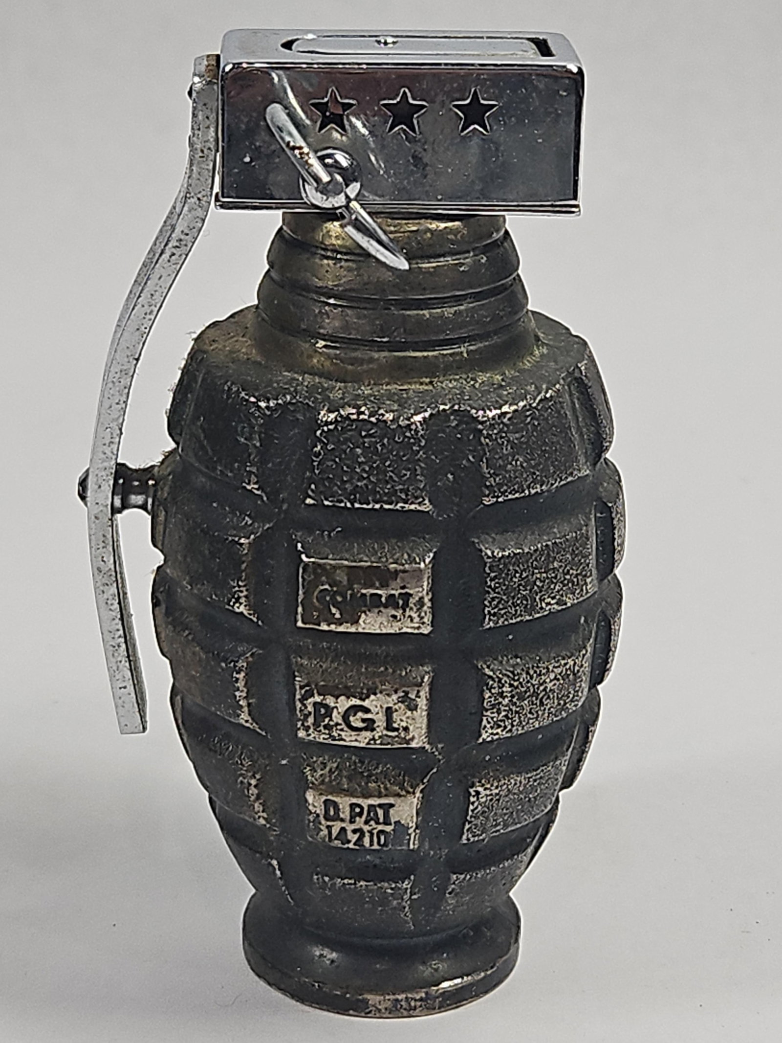 3 P.G.L. Combat Grenade Table Lighters - 2