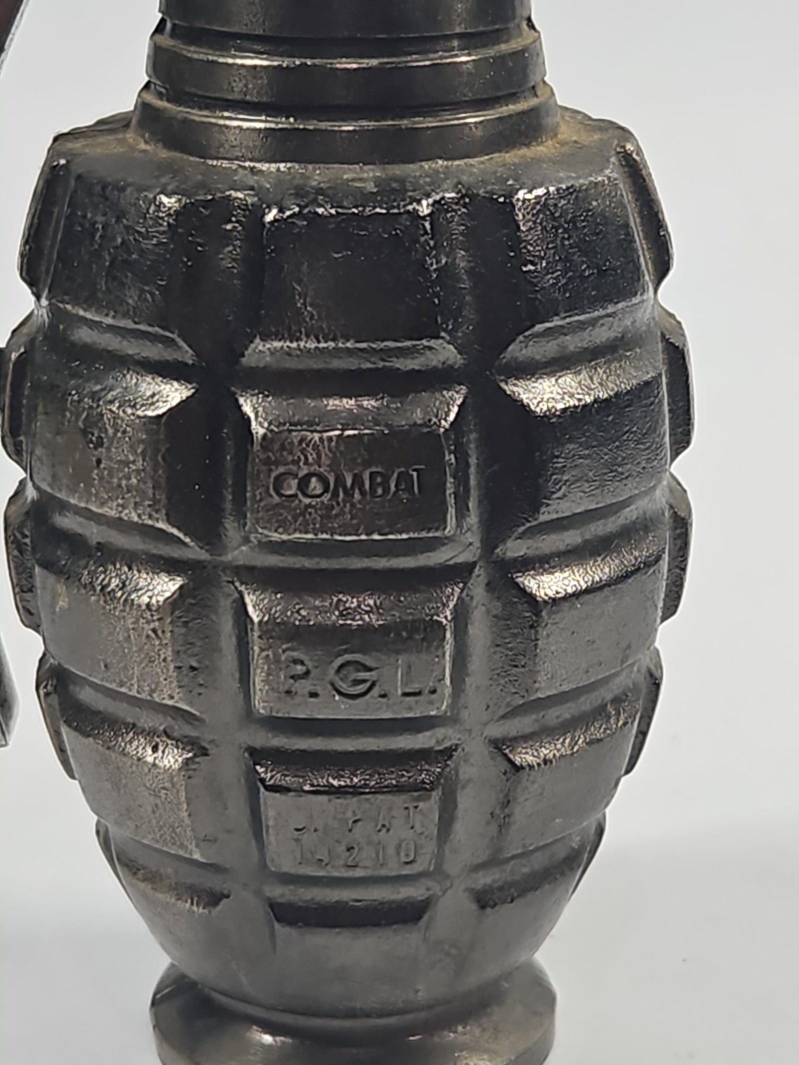 3 P.G.L. Combat Grenade Table Lighters - 9