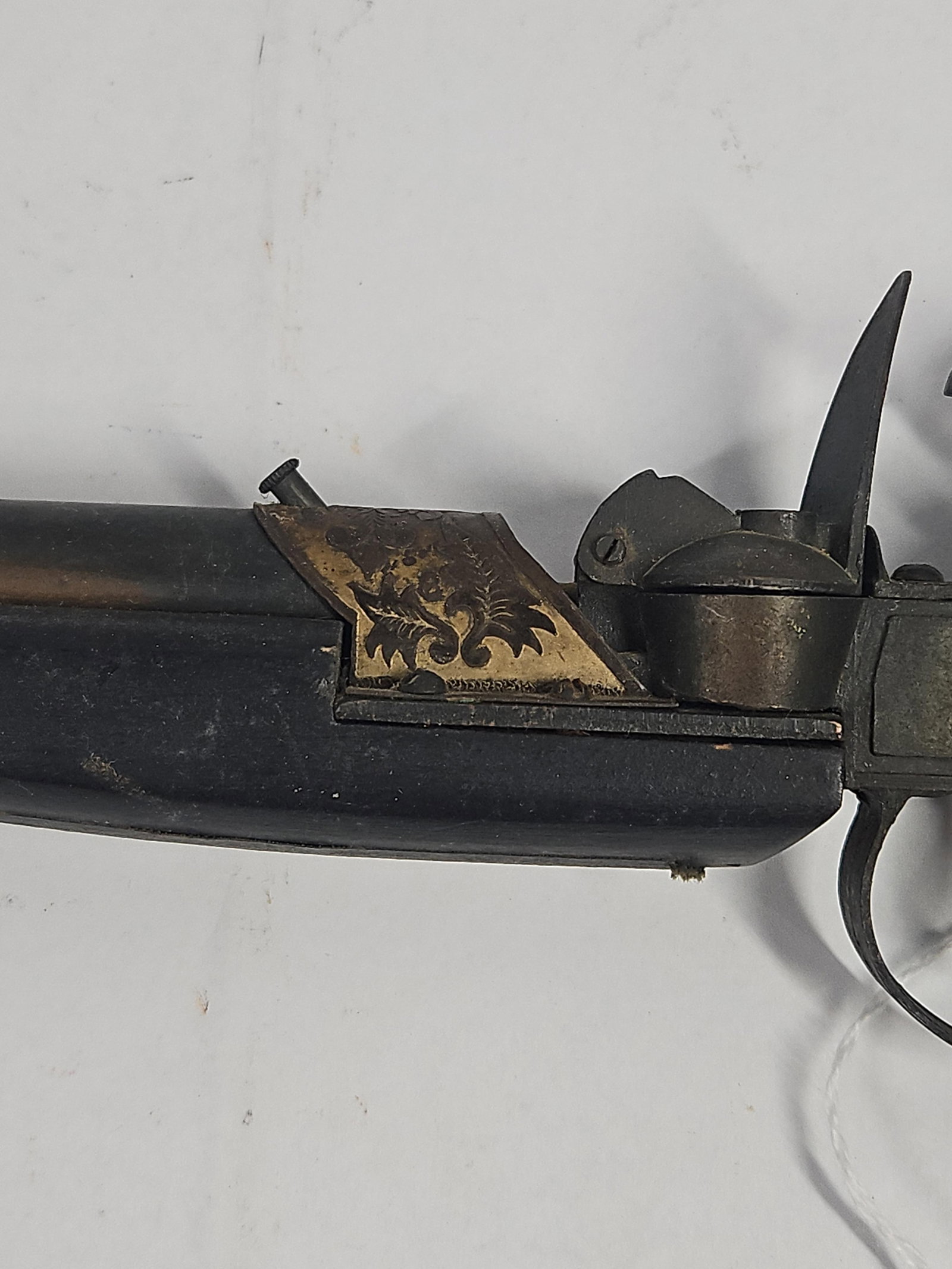 Italian Flintlock Form Table Lighter - 4
