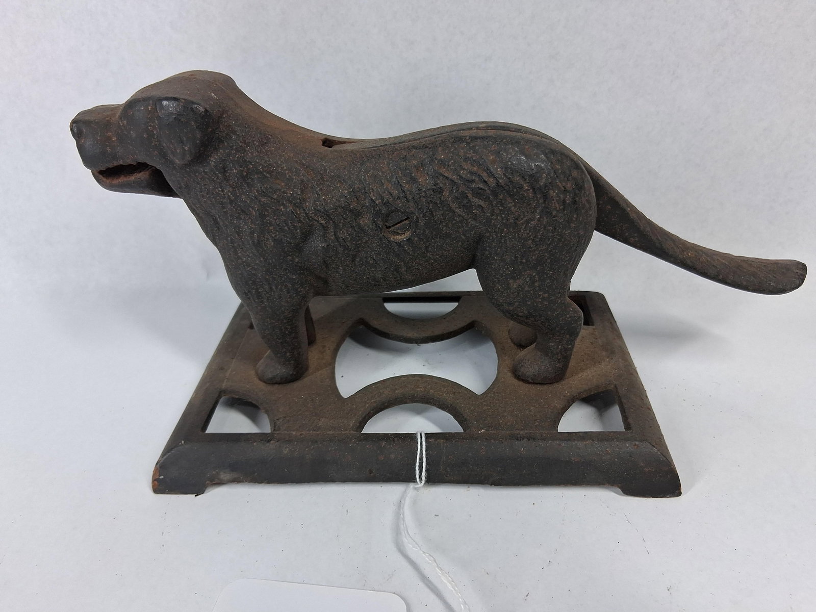 Cast Iron Mechanical Dog Nutcracker (1 of 5)
