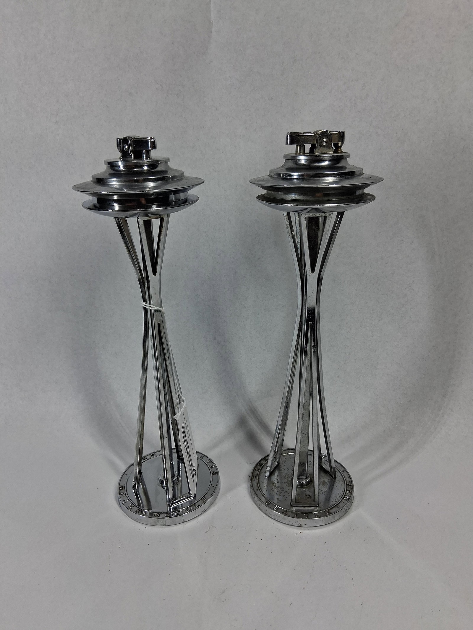 Pair Needle Light Space Needle Lighters (1 of 8)