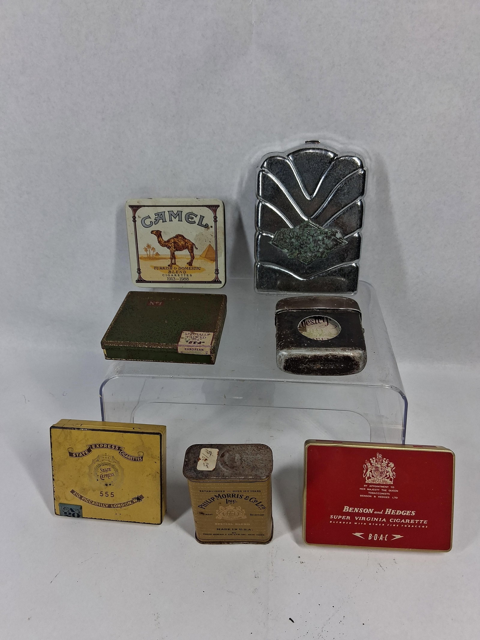 7 Vtg Camel, P. Morris & State Exp (1 of 9)
