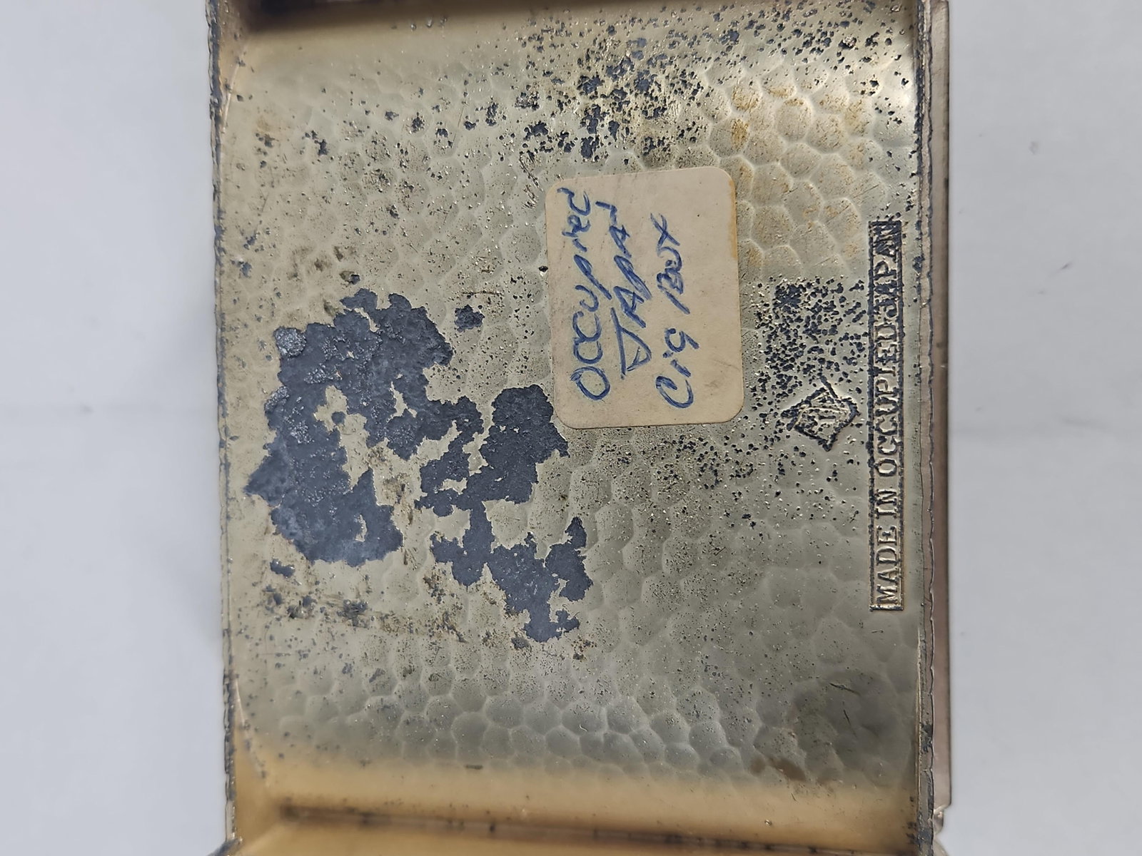 Occupied Japan Nikko Gate Cigarette Box - 5