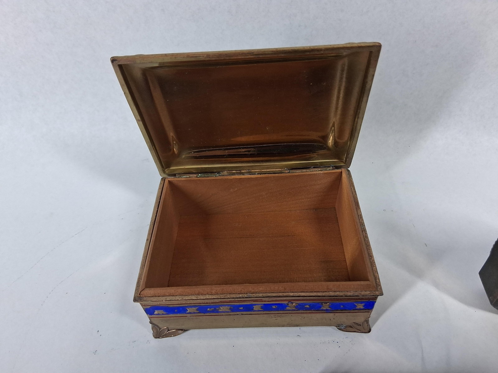 Occupied Japan Champleve Smoking Set - 4