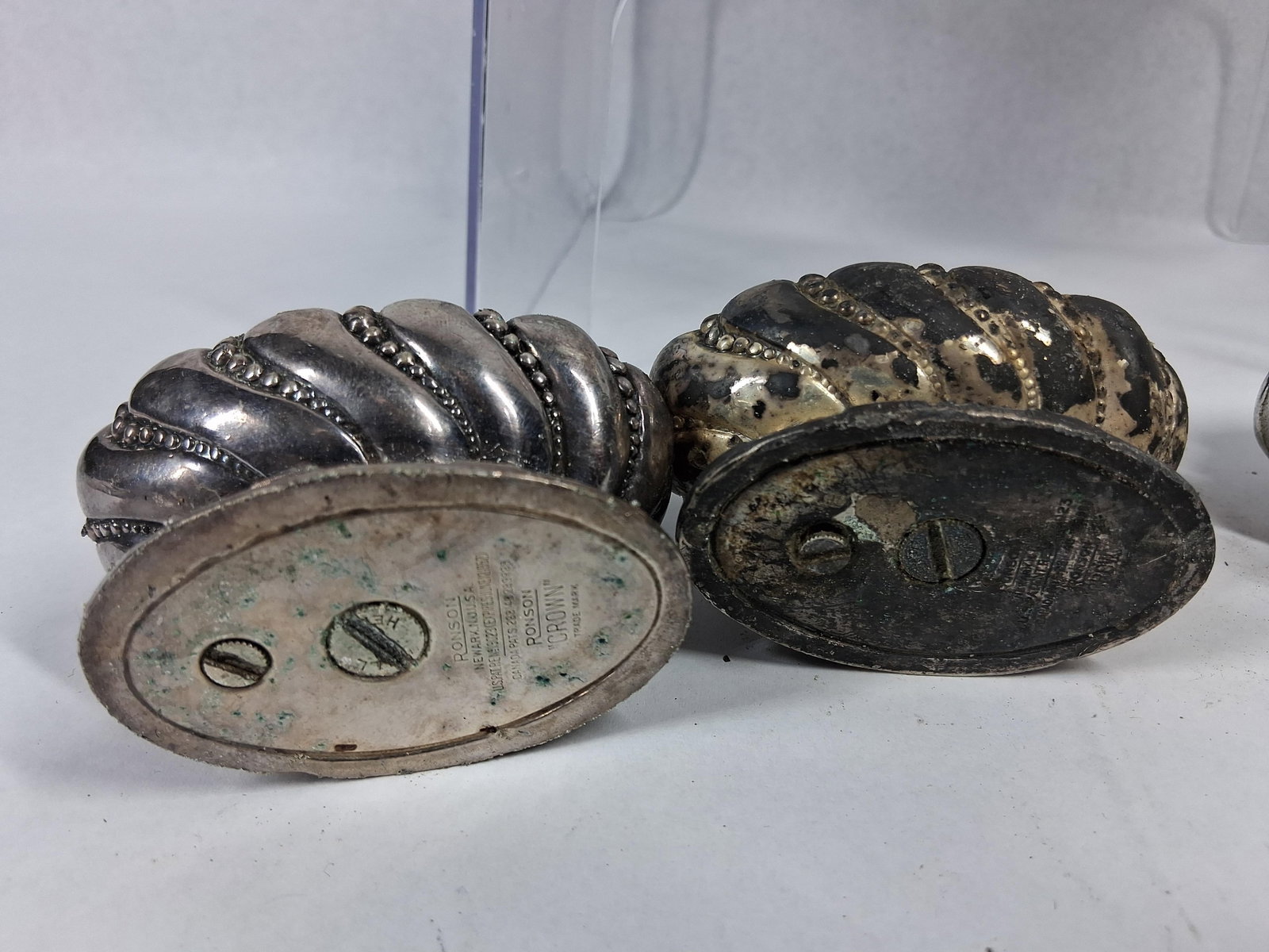 Ronson Silver-Plated Table Lighters - 10