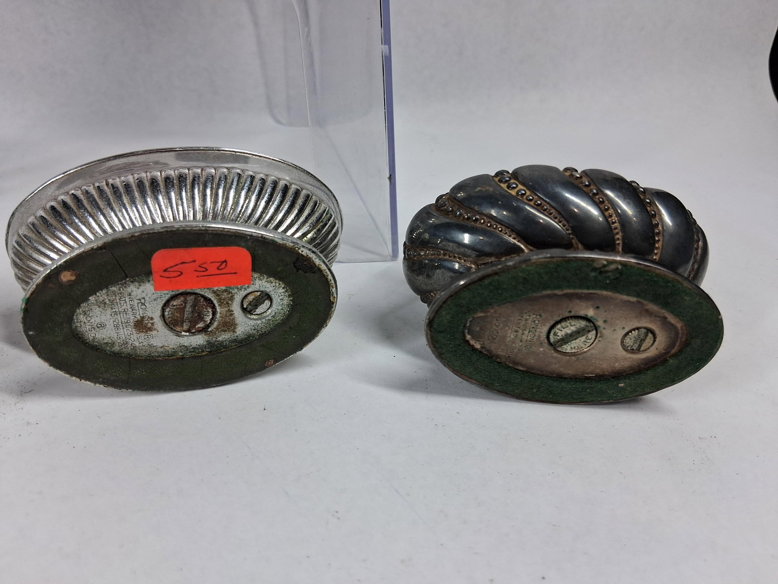Ronson Silver-Plated Table Lighters - 9