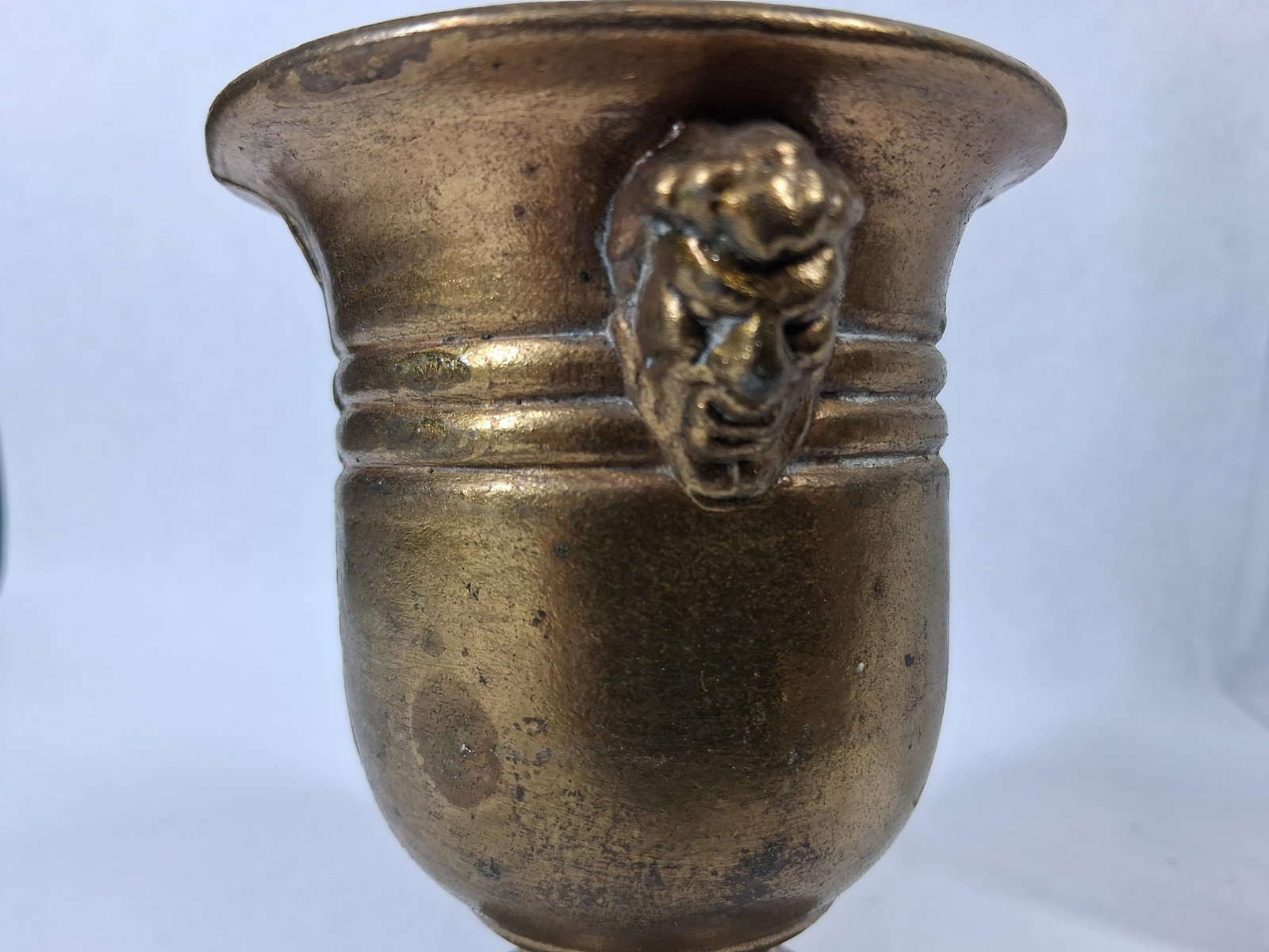Set 8 Chinese Export Cast Brass Objects - 9