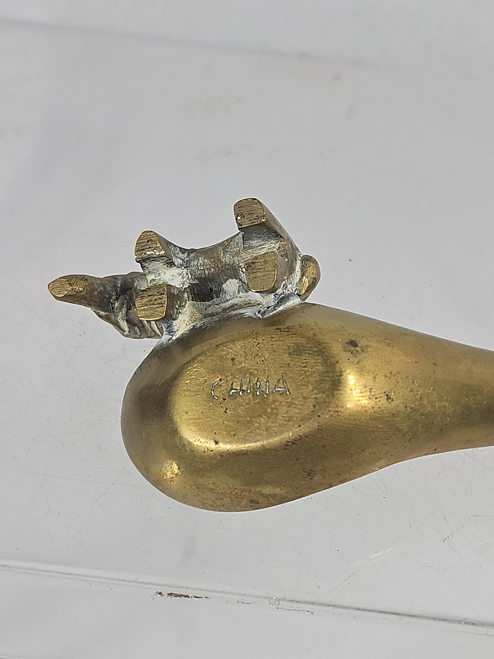 8 Miniature Brass Objects - 13