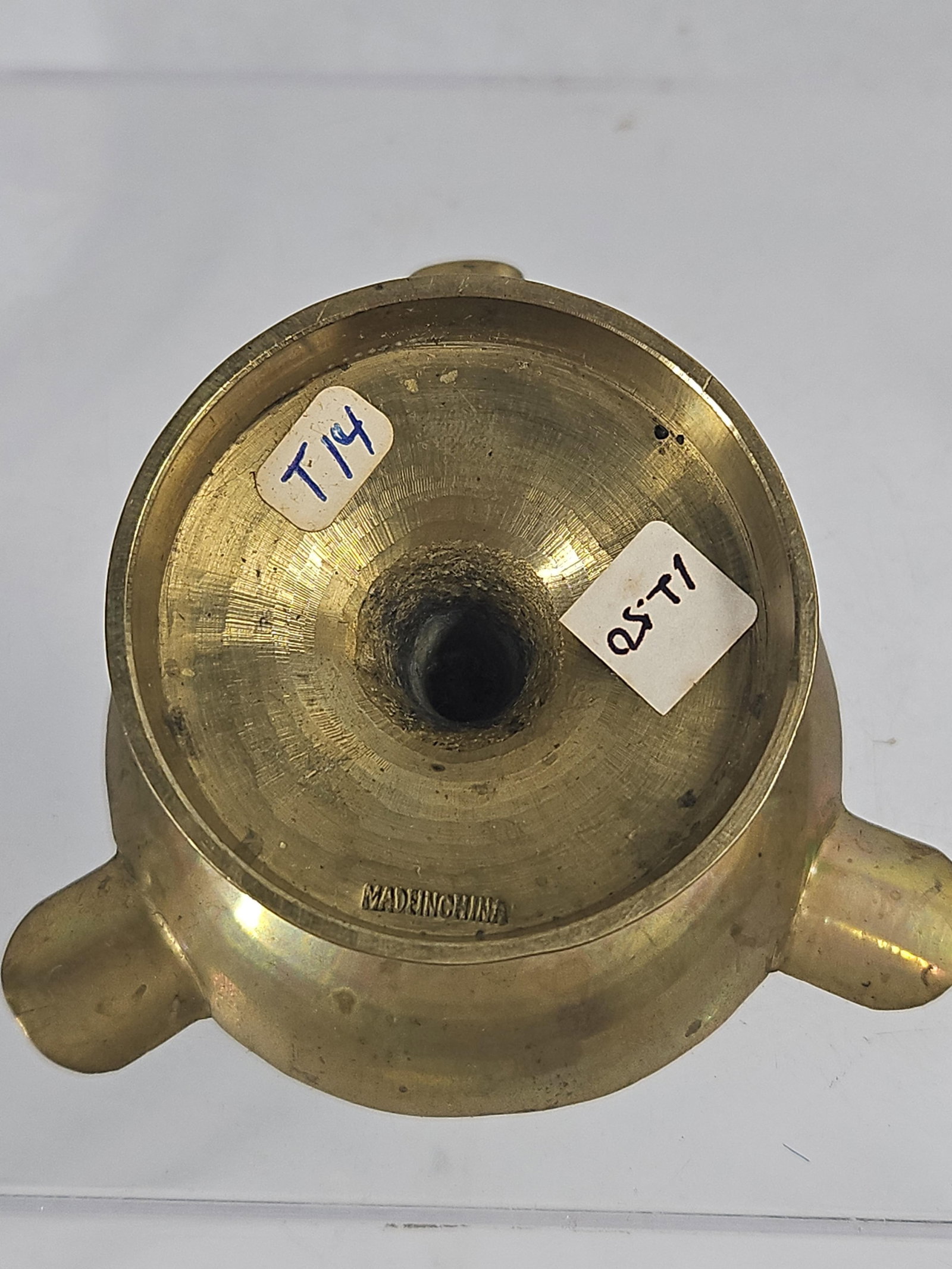8 Miniature Brass Objects - 20