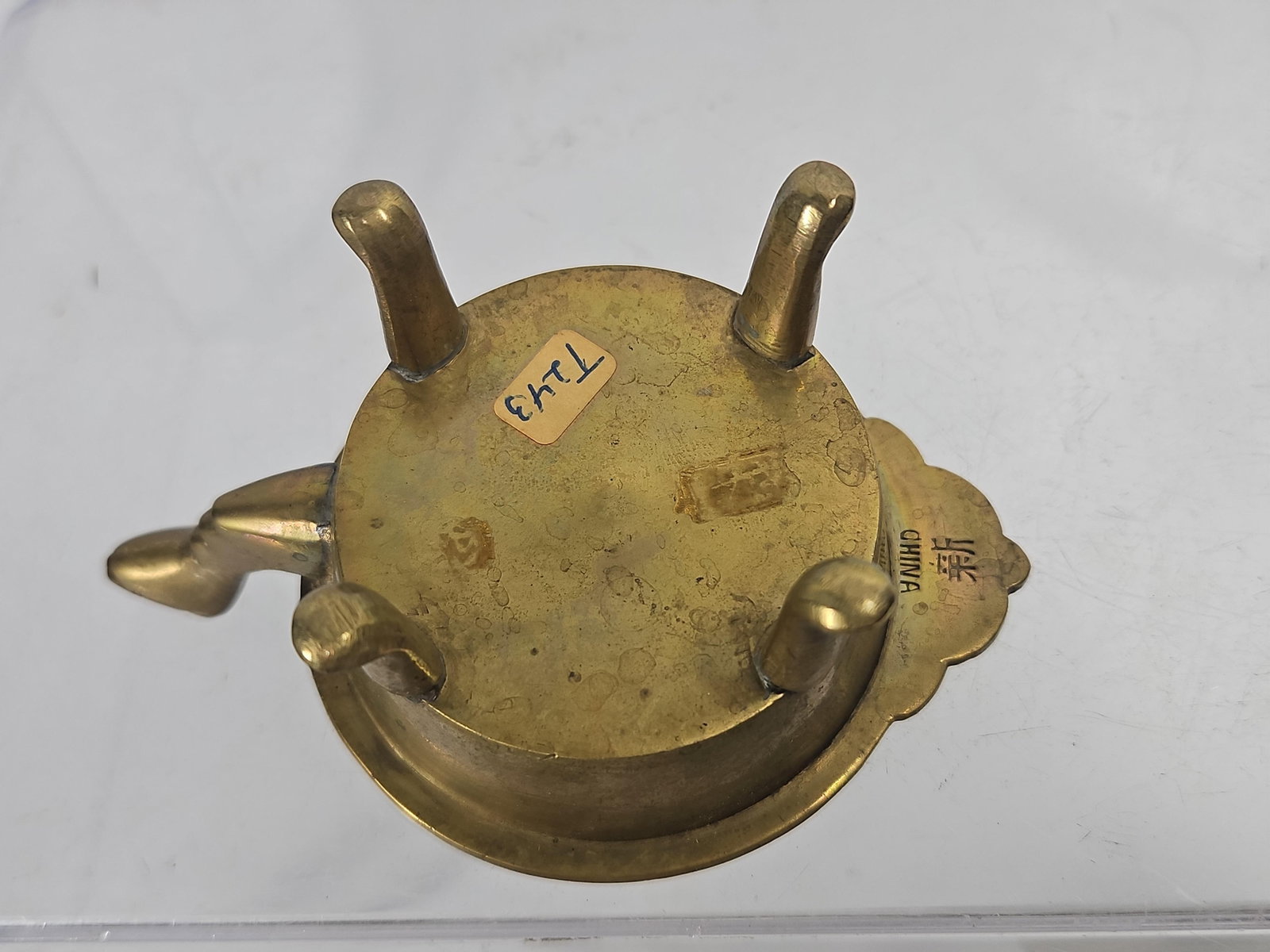 8 Miniature Brass Objects - 6
