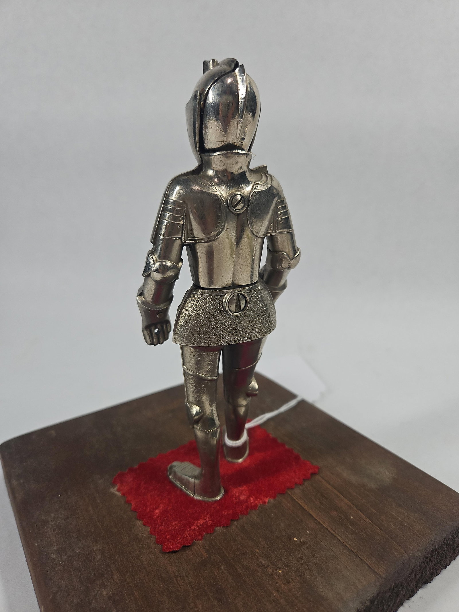 Chrome Medieval Knight Table Lighter - 3