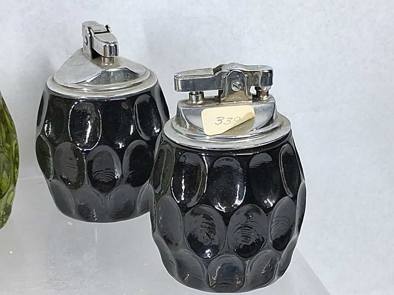8 Assorted Vtg Glass Table Lighters - 5
