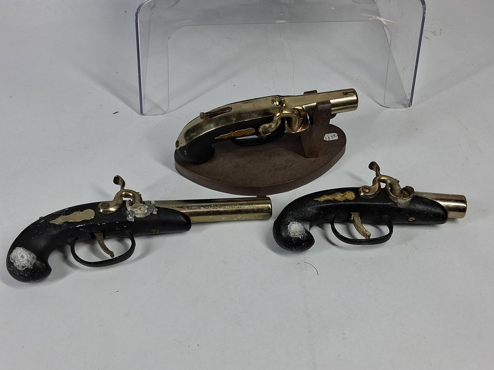 Percussion-Style Pistol Table Lighters - 2