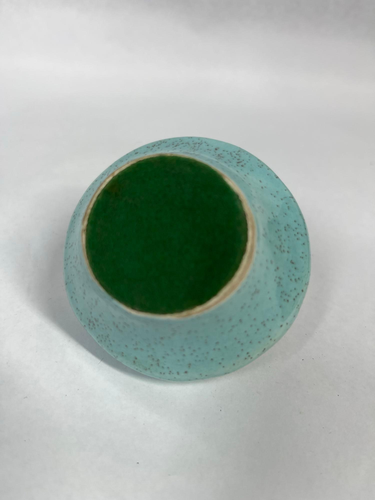 2 Mid-C. Ceramic Leaf Lighter & Ashtray - 7