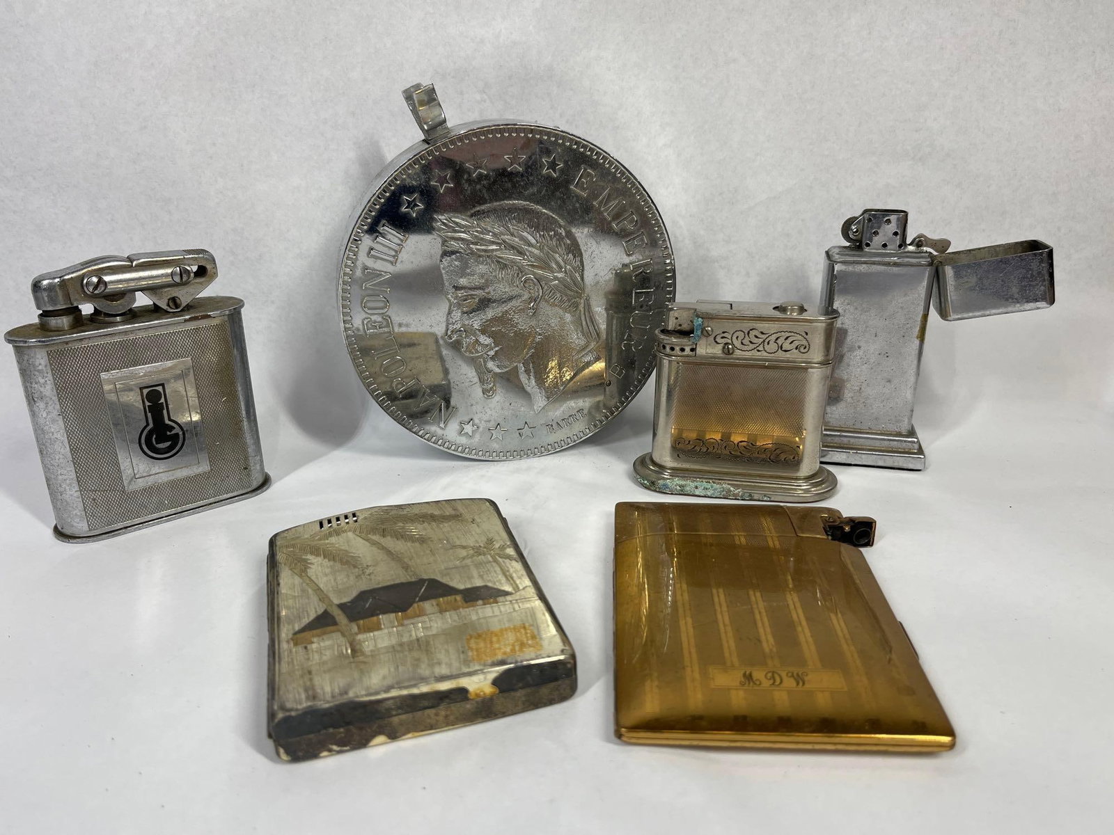 Elgin American & Myflam Lighters/Cases (1 of 20)