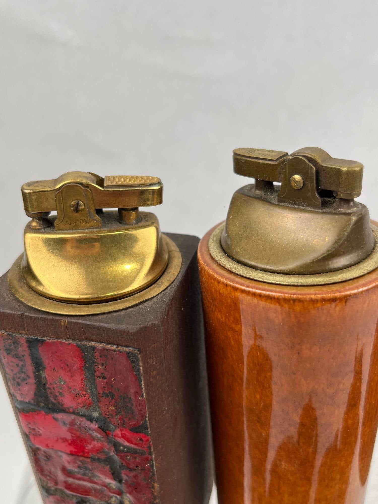Kenneth Molitor & Molson Table Lighters - 3