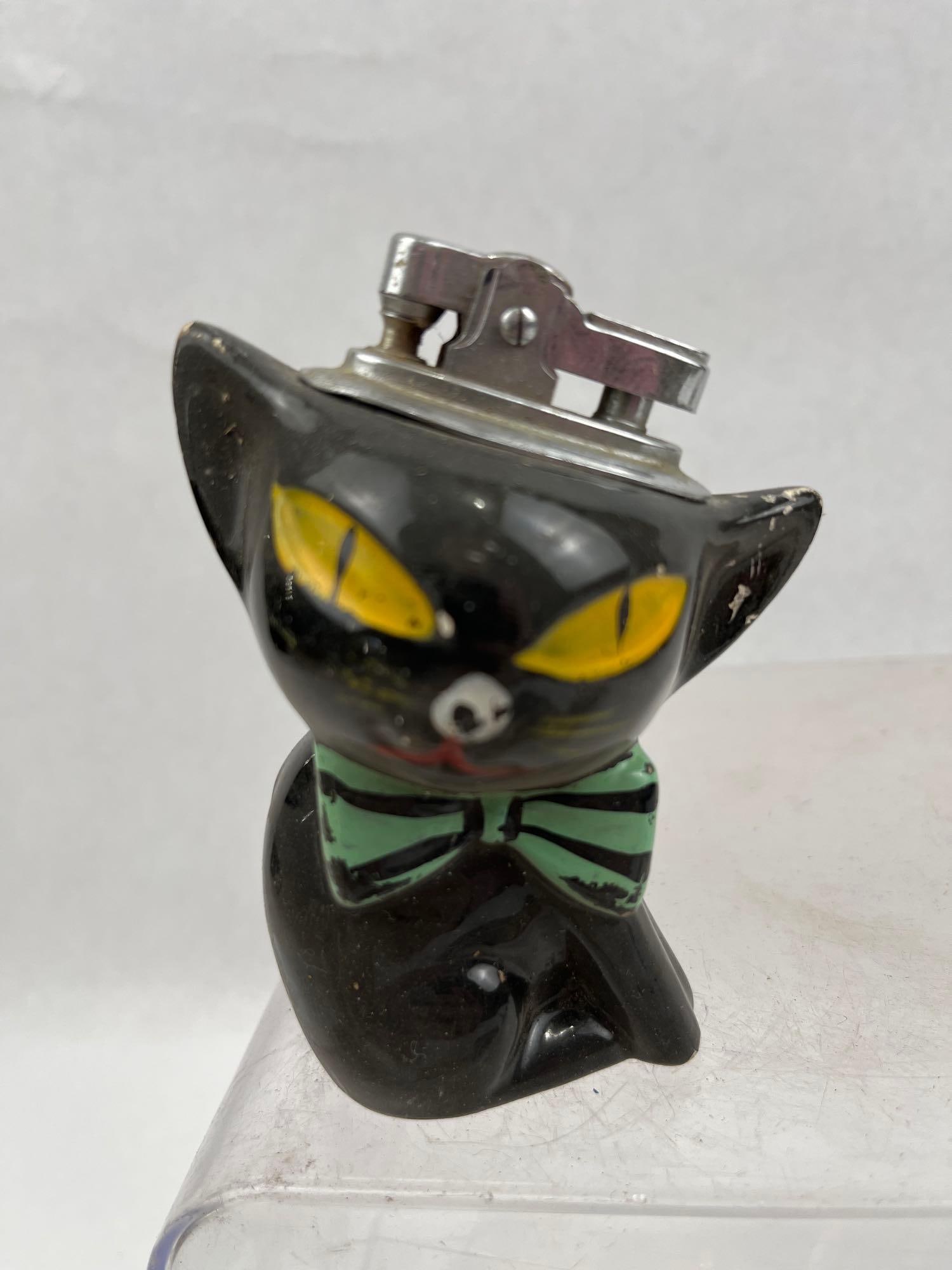 Vtg Ceramic Table Lighters - 6