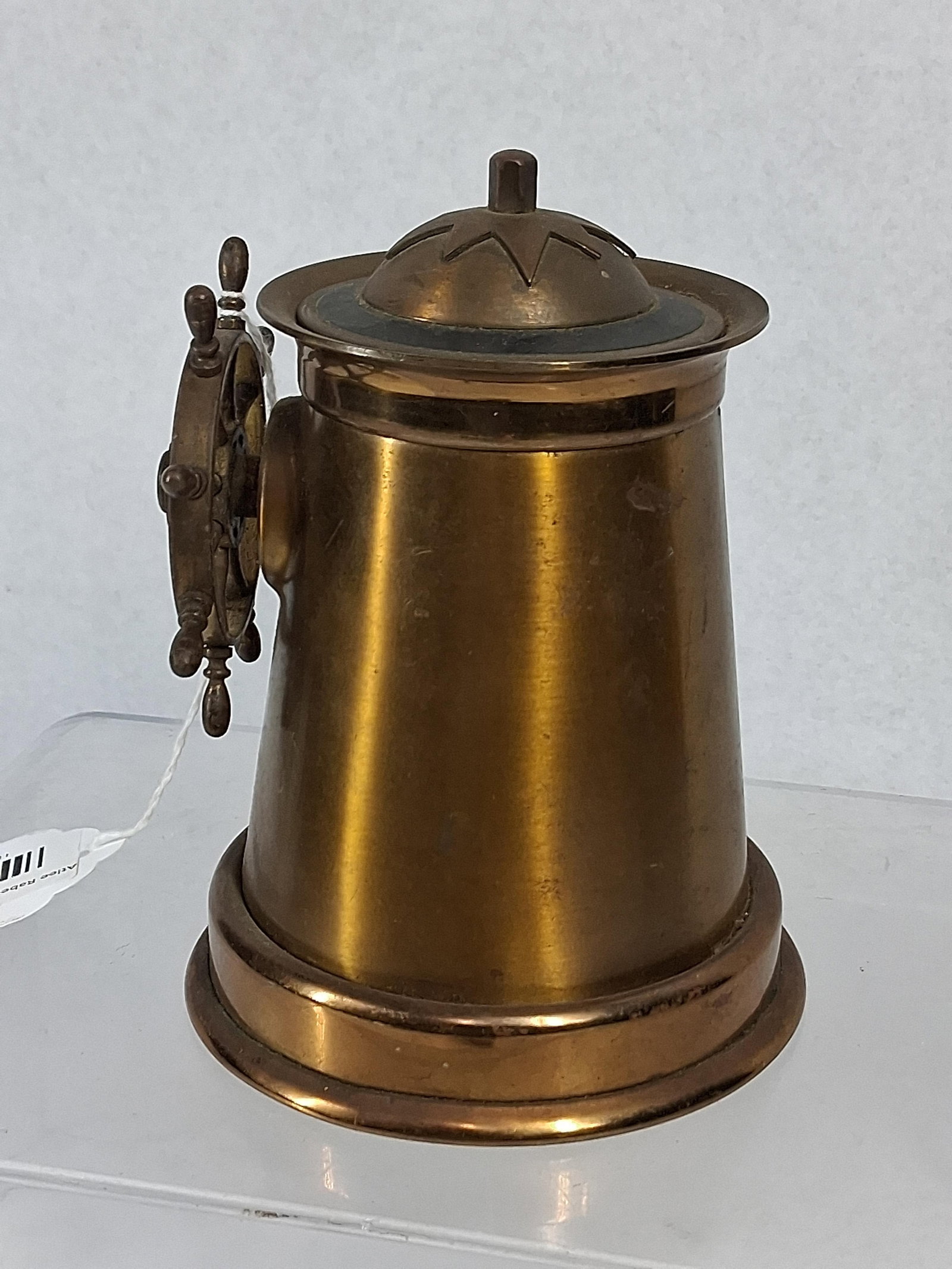 Brass Binnacle Form Cigarette Dispenser - 3