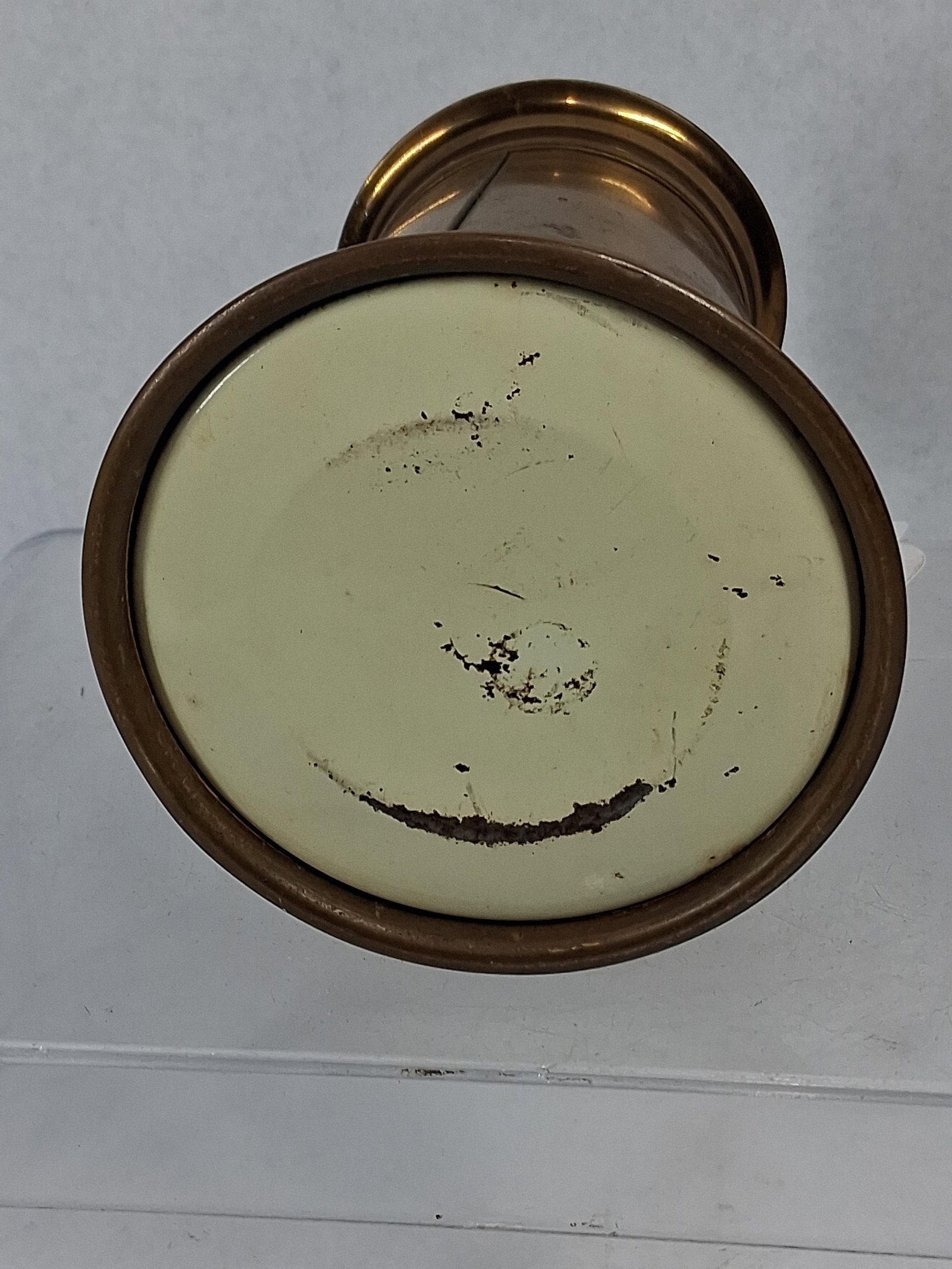 Brass Binnacle Form Cigarette Dispenser - 7