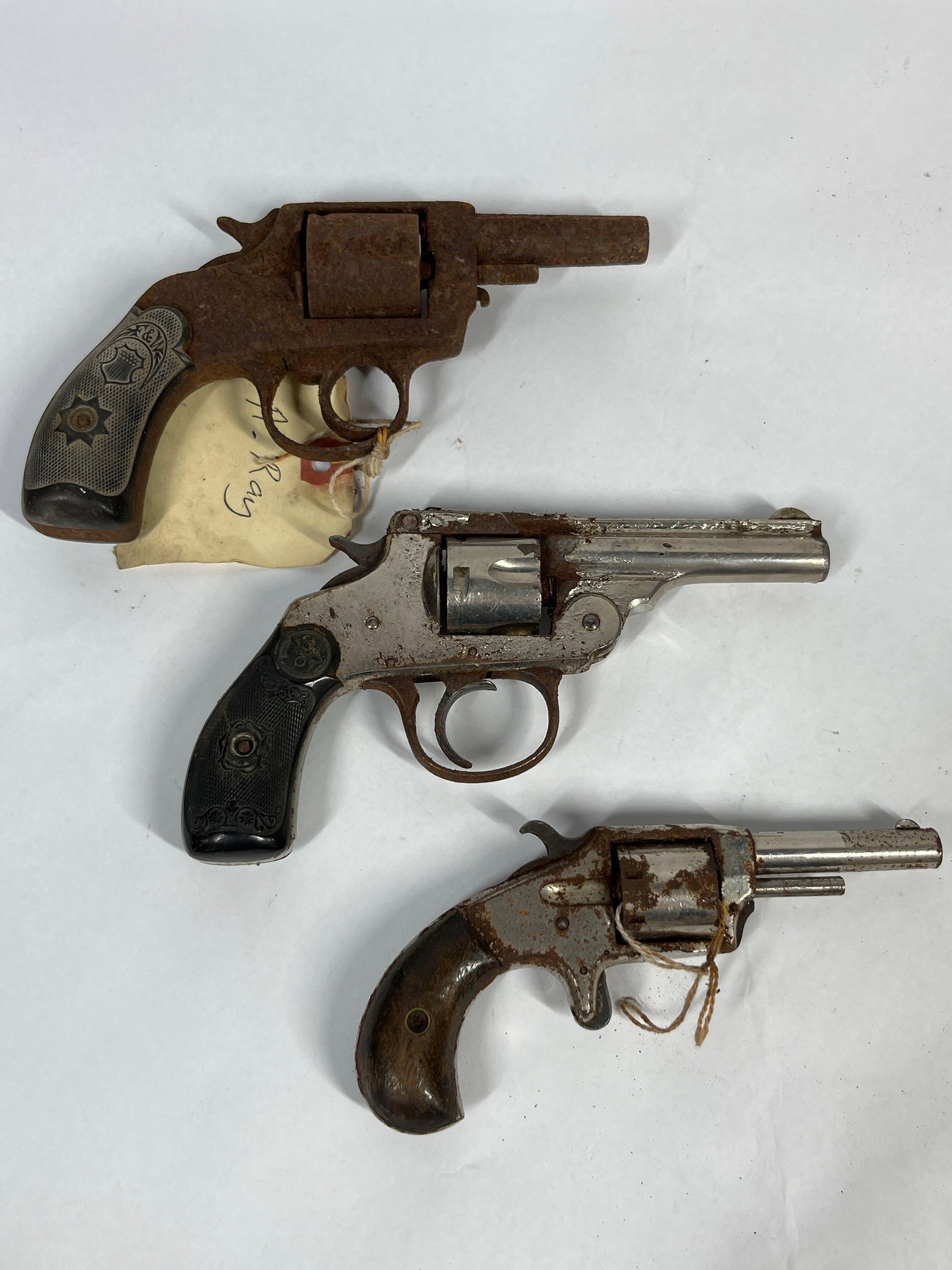 3 American Pocket Revolvers for Repair (1 of 9)