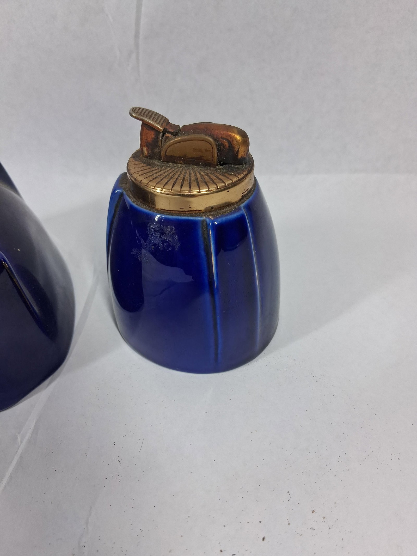 Pair Evans Cobalt Smoking Accessories - 3