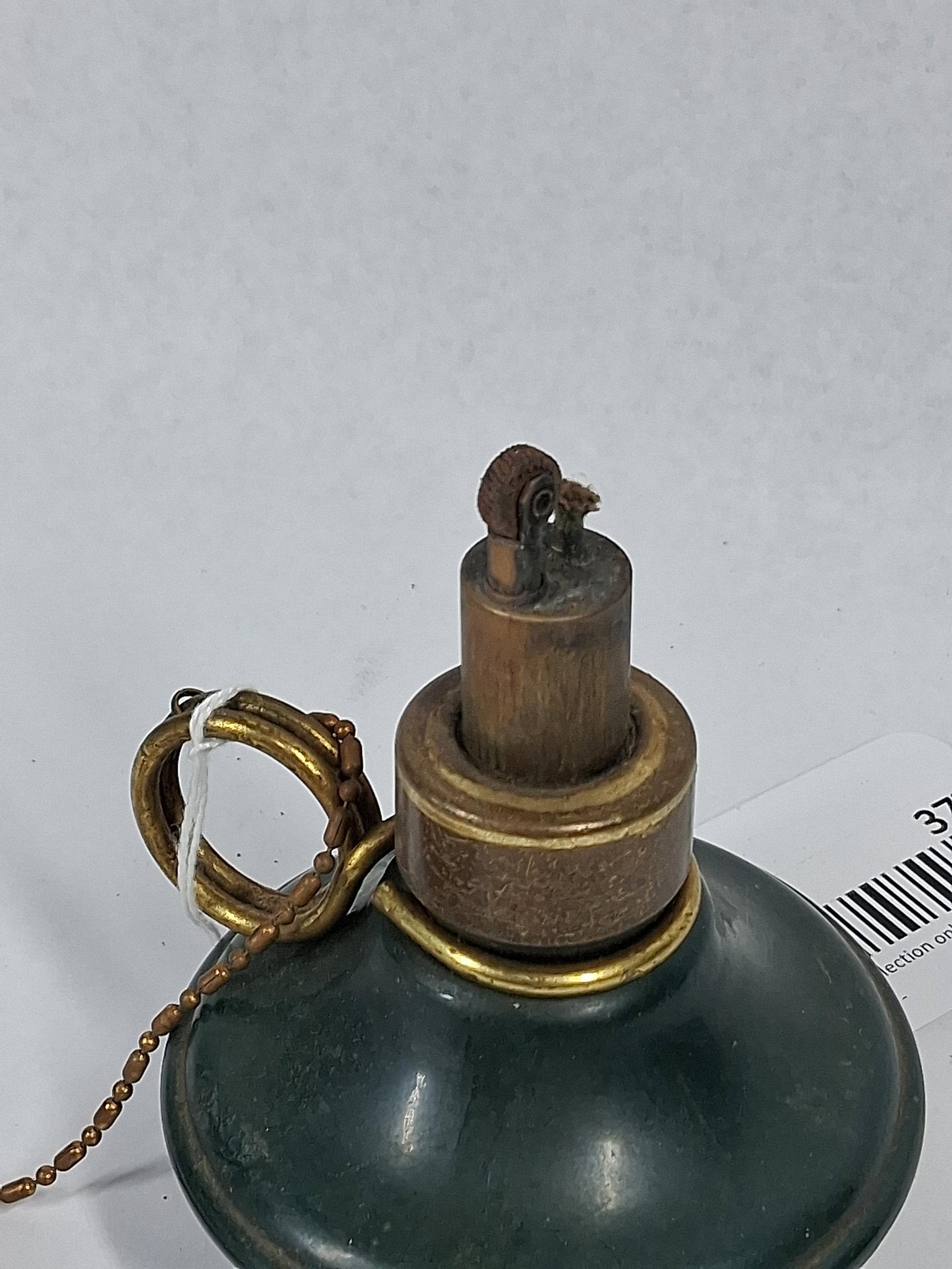 Candle Form Table Lighter, Green Stone - 4
