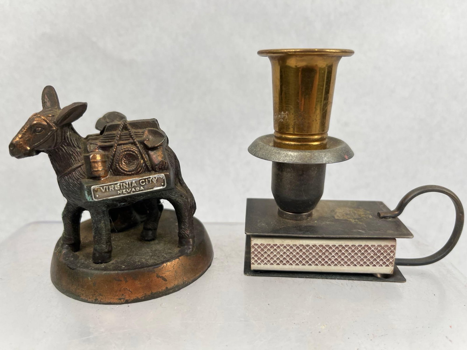Set 8 Metal Miniature Animals & Objects - 5