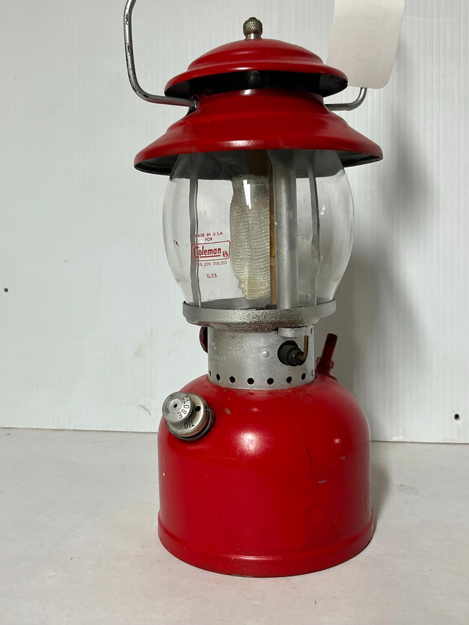 Coleman 200A Red Lantern August 1960 - 2