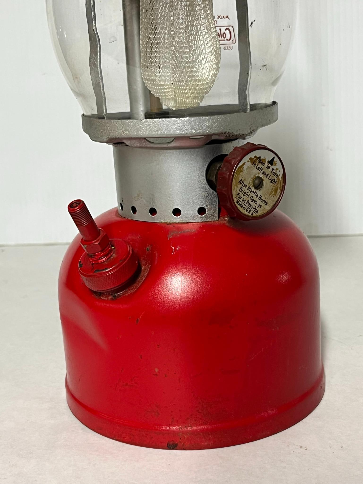 Coleman 200A Red Lantern August 1960 - 6