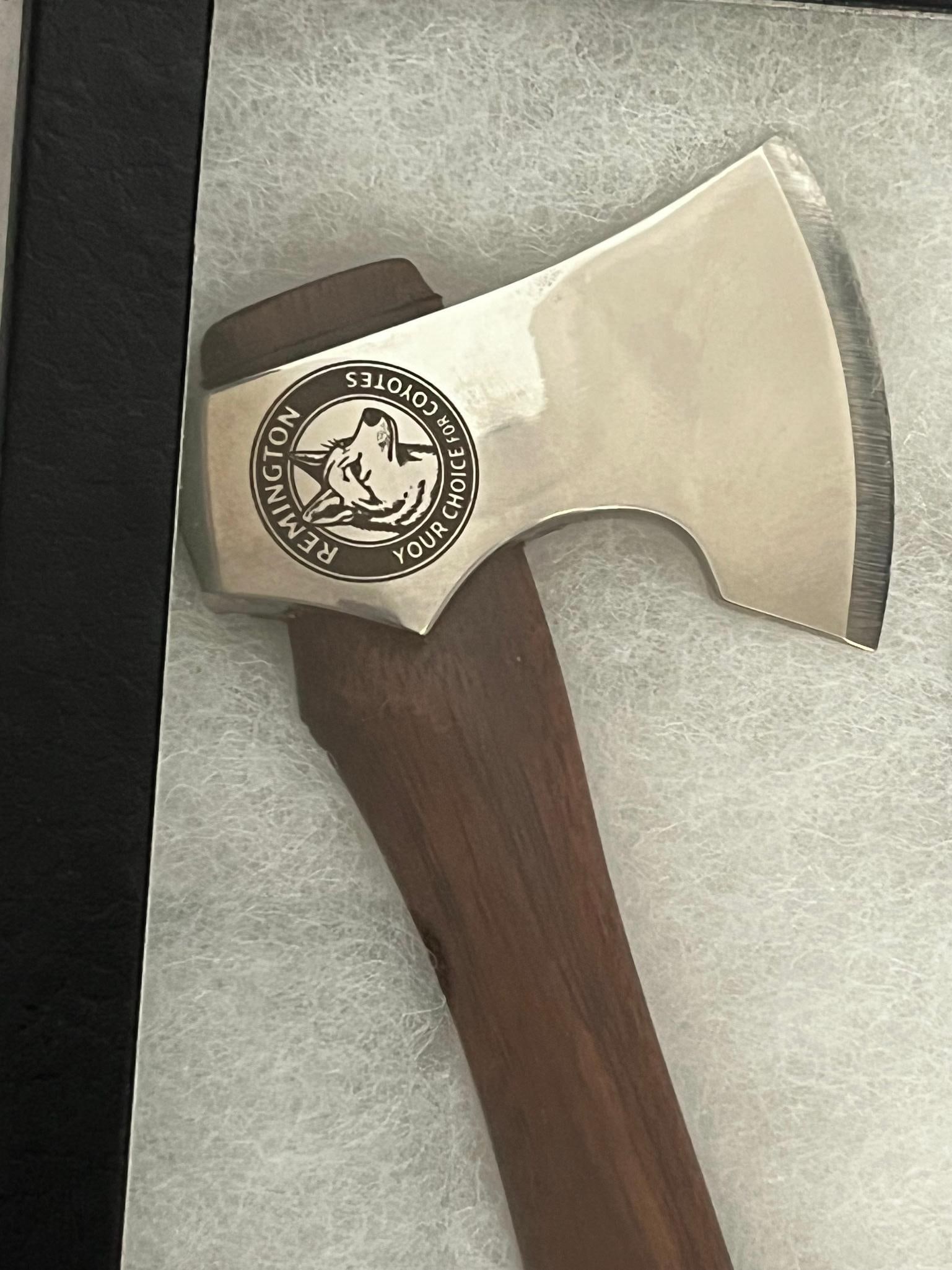 Pair Remington Presentation Hatchets - 2