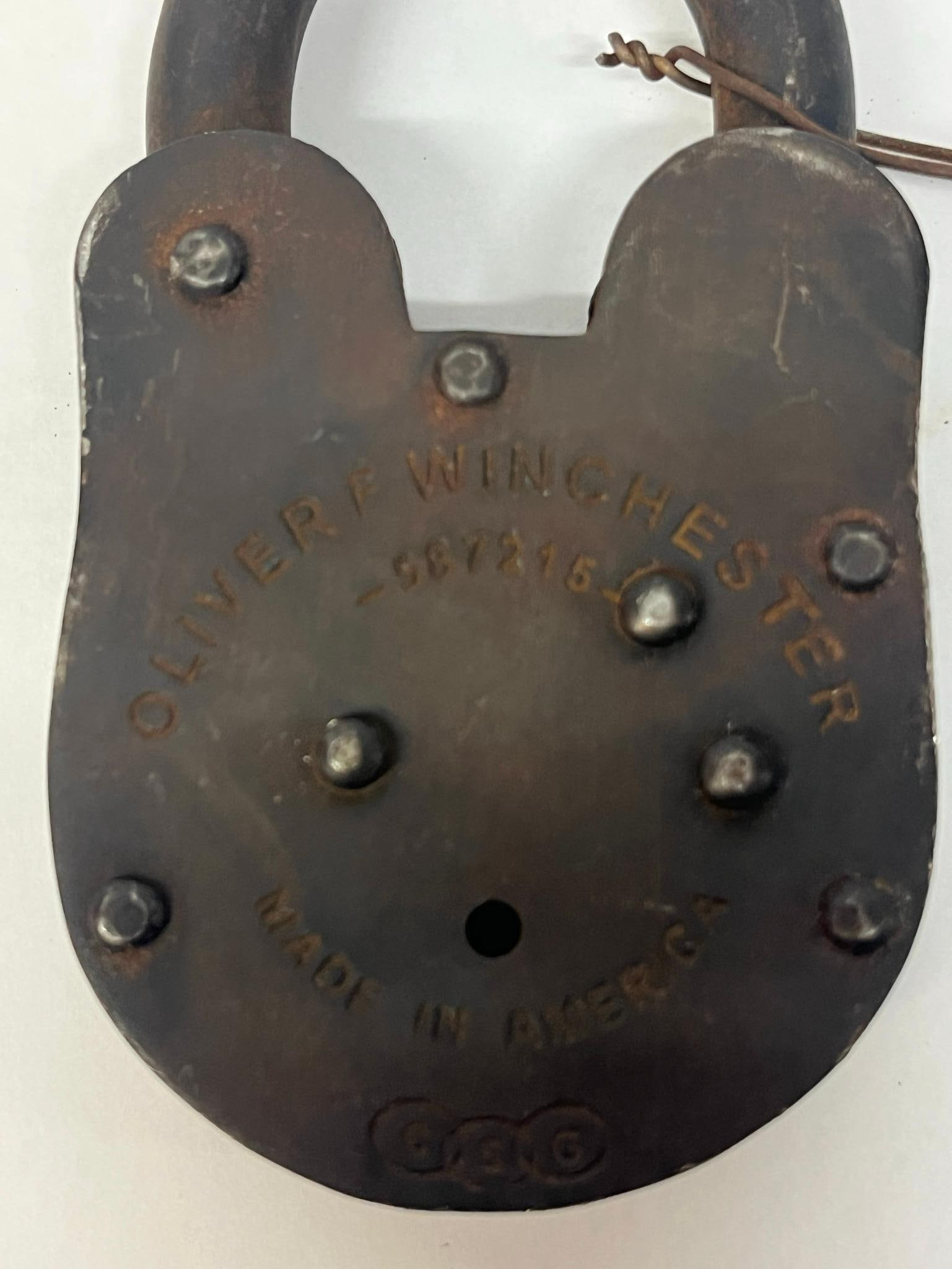 Winchester Repeating Arms Iron Padlock - 3
