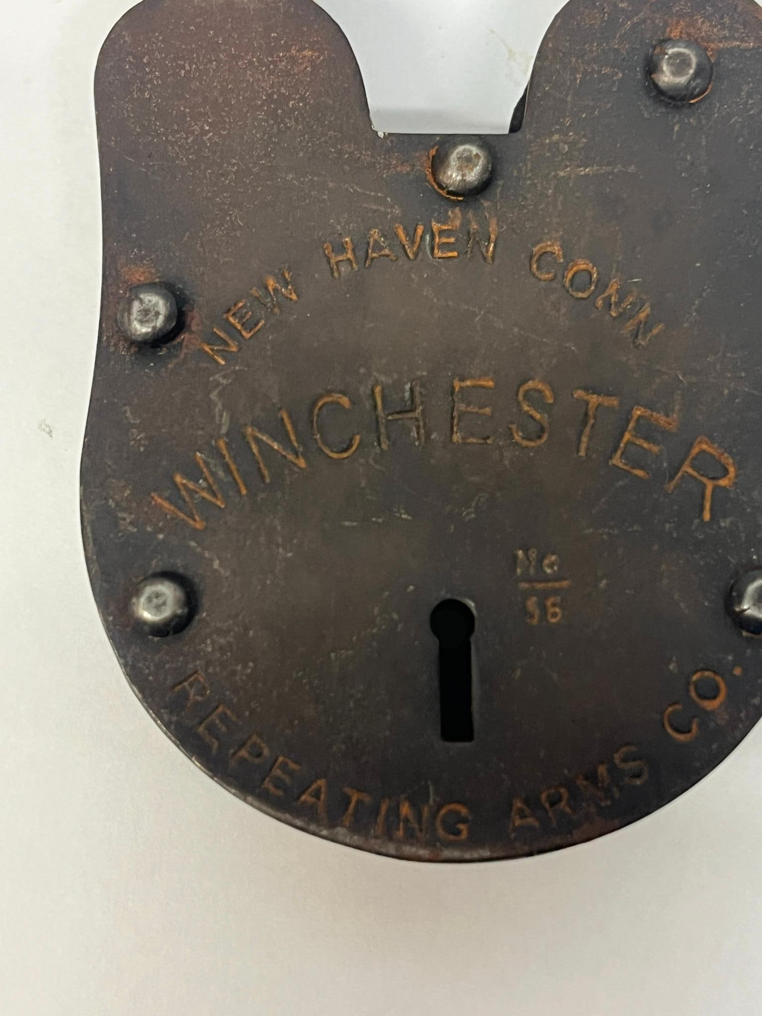 Winchester Repeating Arms Iron Padlock - 4