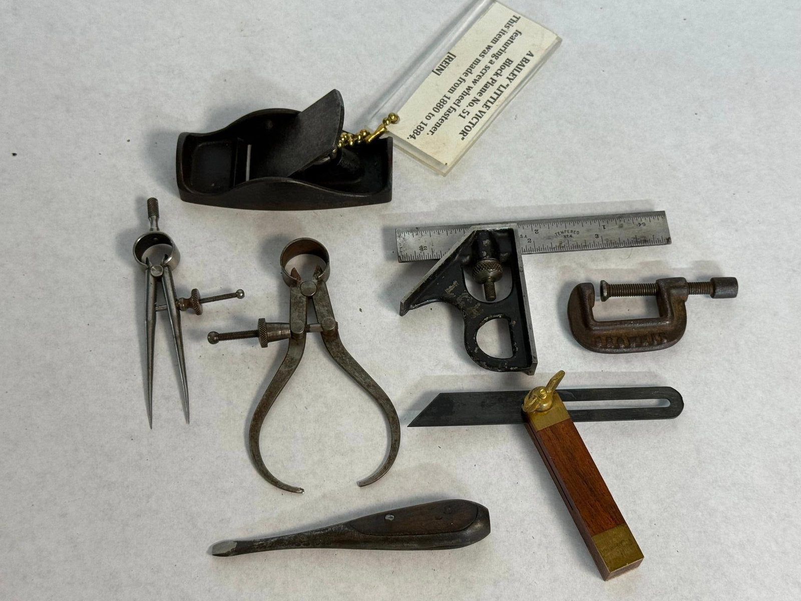 Stanley & Bailey Wood & Machinist Tools (1 of 8)
