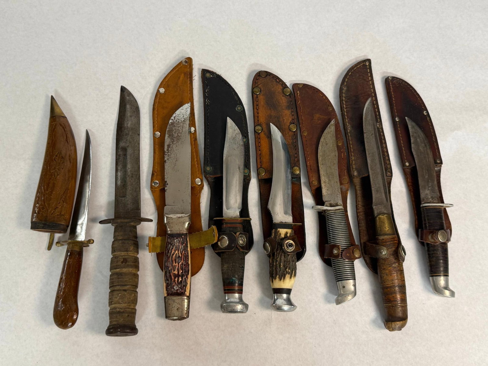 8 Marble's, Western & Solingen Knives (1 of 13)