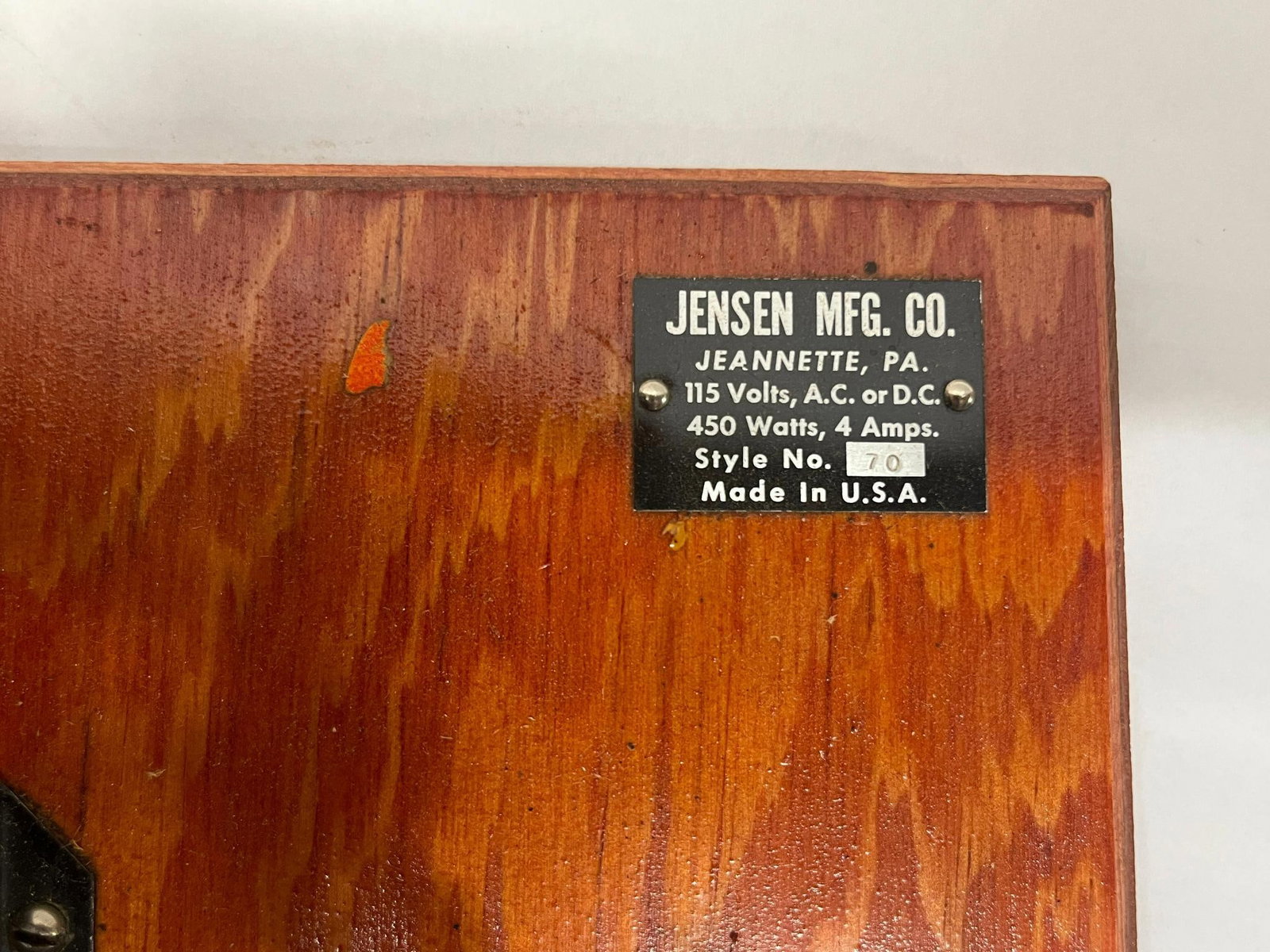 Jensen Style 70 Electric Steam Engine - 4
