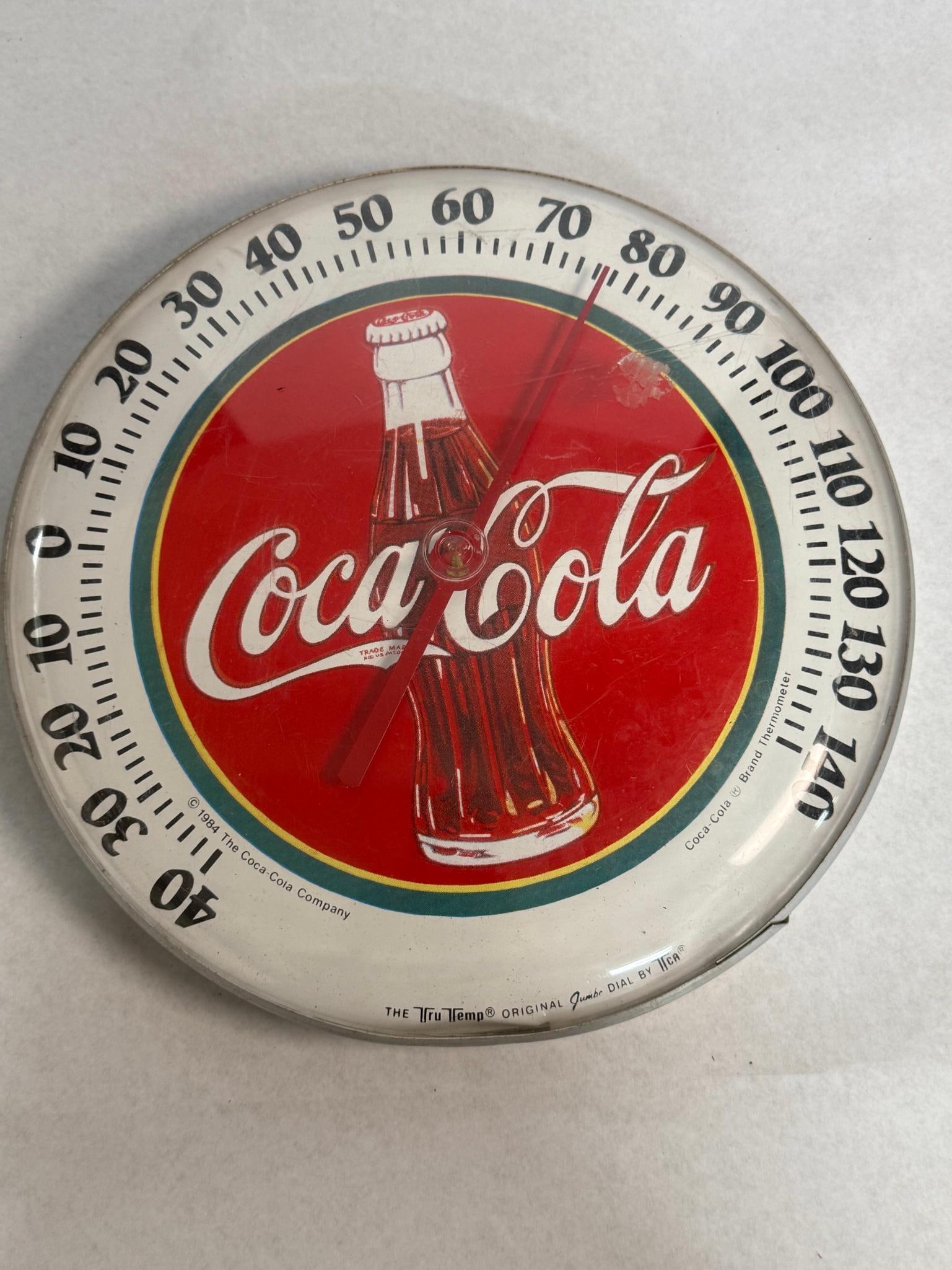 Pair Coca-Cola TCA Dial Thermometers - 6