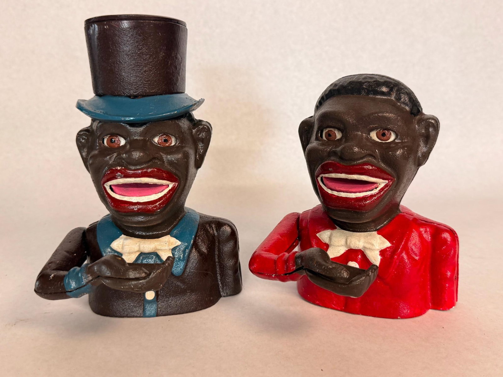 Pair J. & E. Stevens Mechanical Banks (1 of 7)