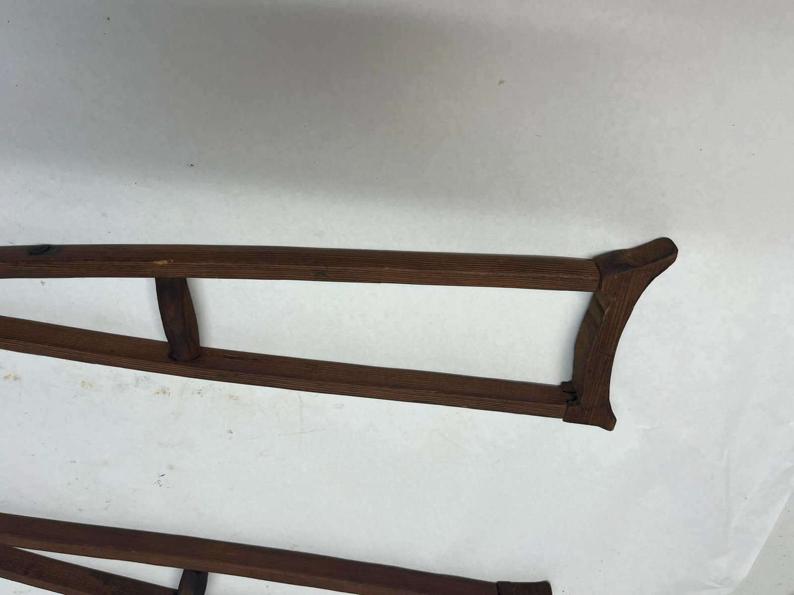 Pair Wood Split-Frame Axillary Crutches - 3