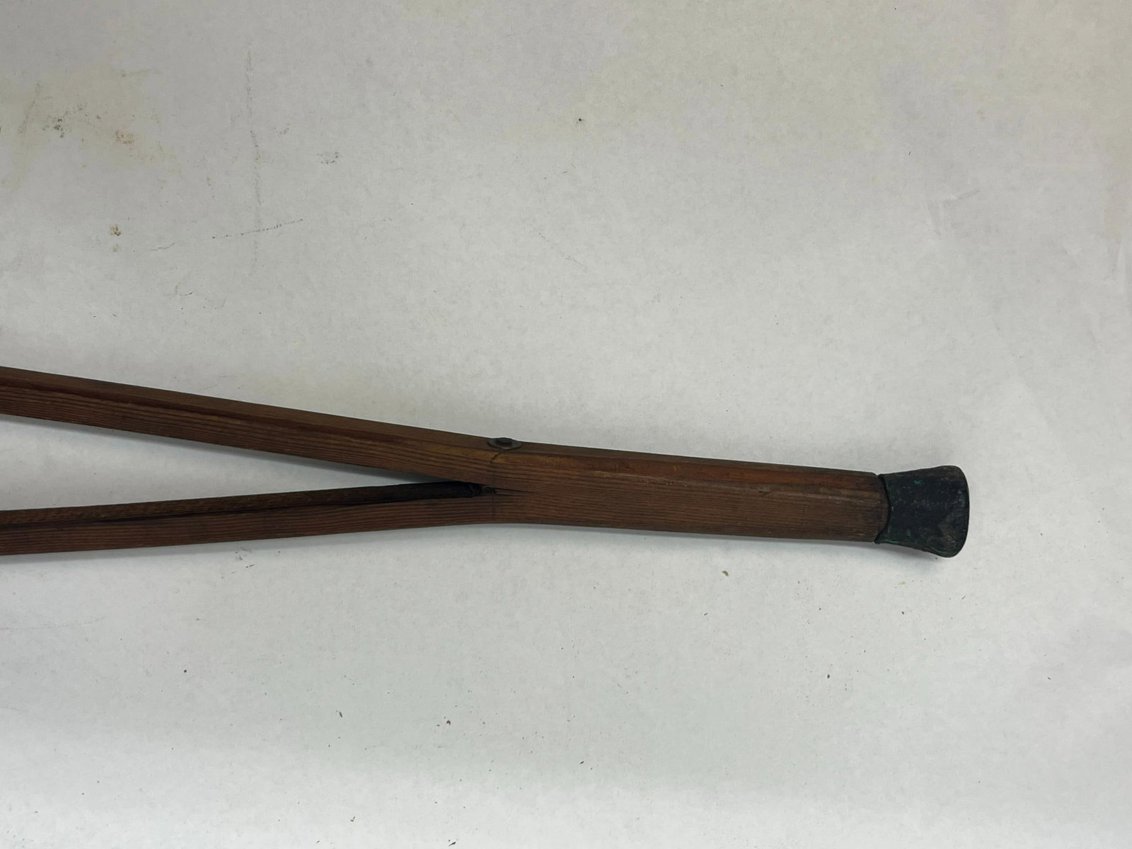Pair Wood Split-Frame Axillary Crutches - 6